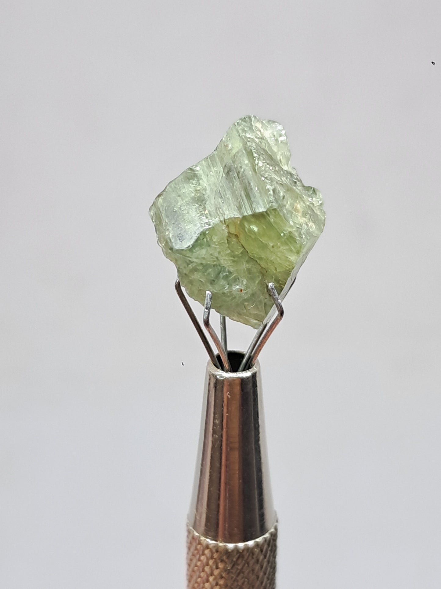 Natural Greenish-Blue *Teal* Sapphire Crystal (Karur) Rough Stone | Mineral Specimen #SP35