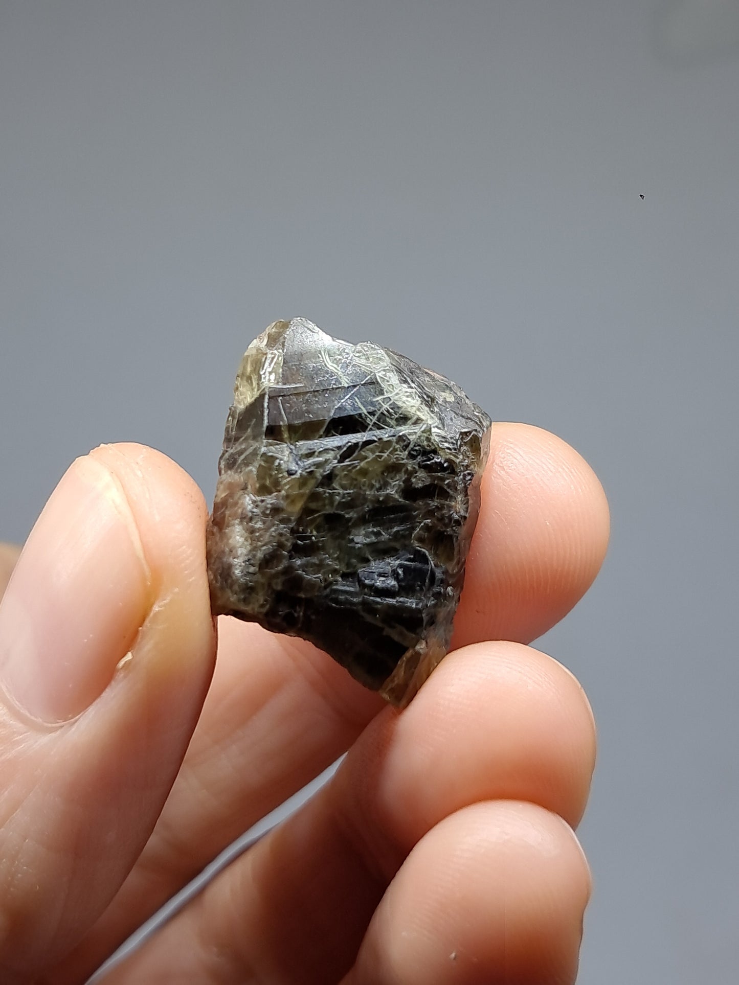 Natural Green Sapphire Crystal (Karur) Rough Stone | Mineral Specimen #SP24