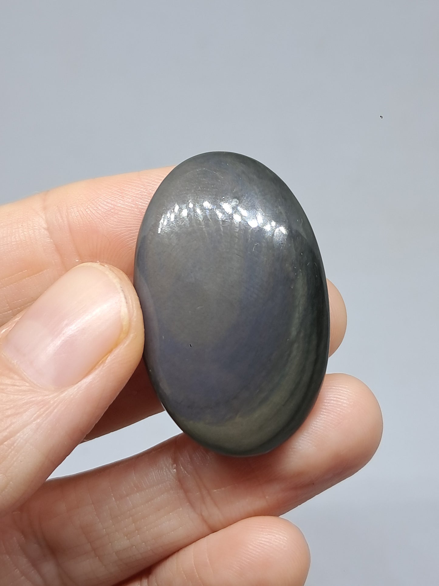Obsidiana Arcoíris (México) Colores Concéntricos | Patrón de Ojos | Cristales Naturales Pulidos #RO2