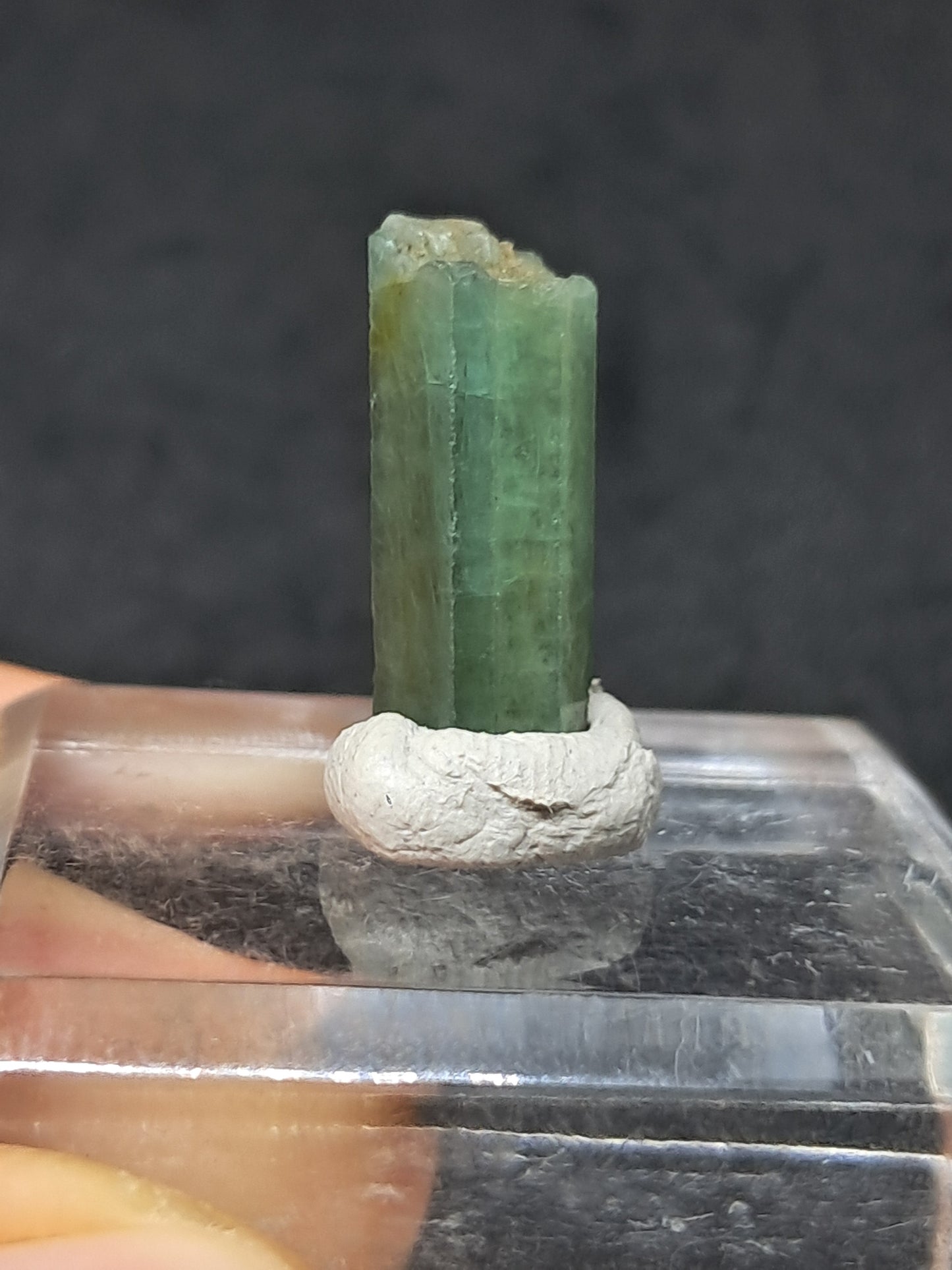 Aguamarina *Alta calidad* Cristal (Piedra natural no preciosa) #AQM19