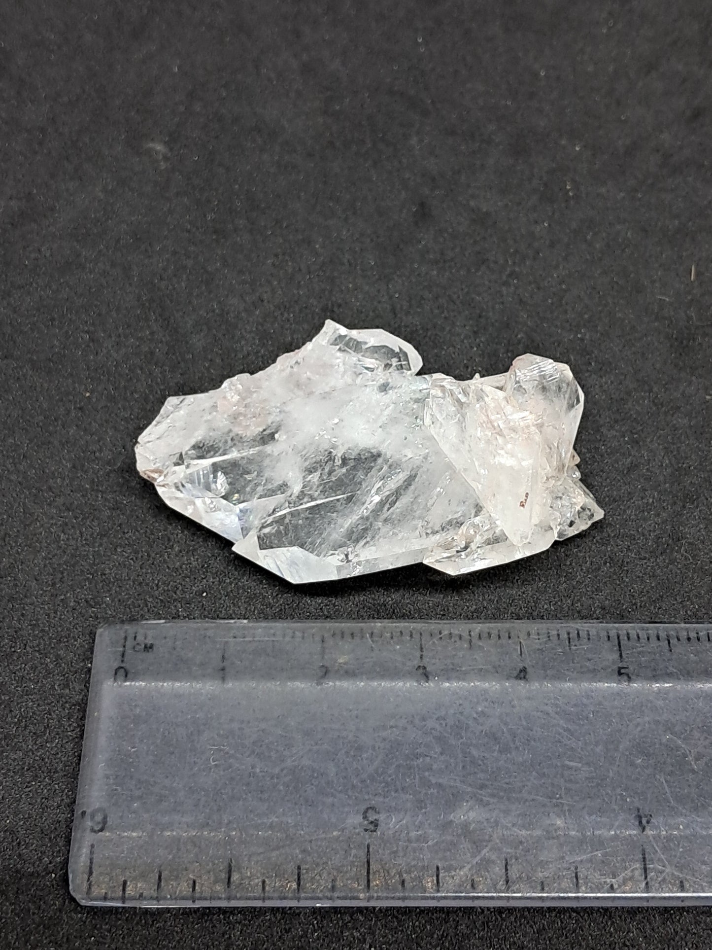 Punta Natural de Cuarzo Claro de la Formación Faden (Santander, Colombia) | Ejemplar Mineral n.° COQ6