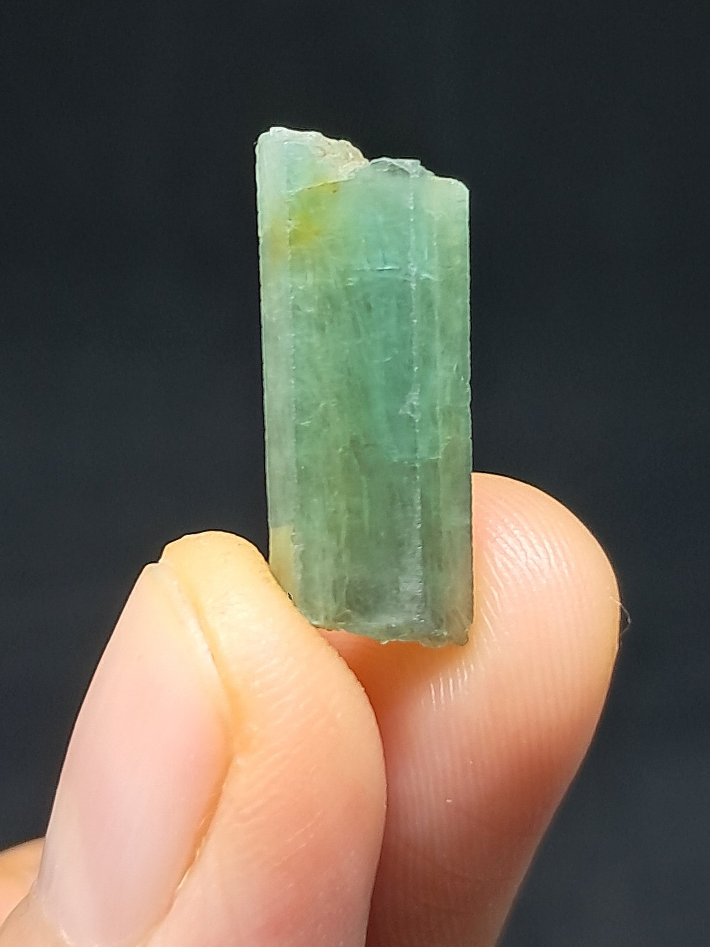 Aguamarina *Alta calidad* Cristal (Piedra natural no preciosa) #AQM19
