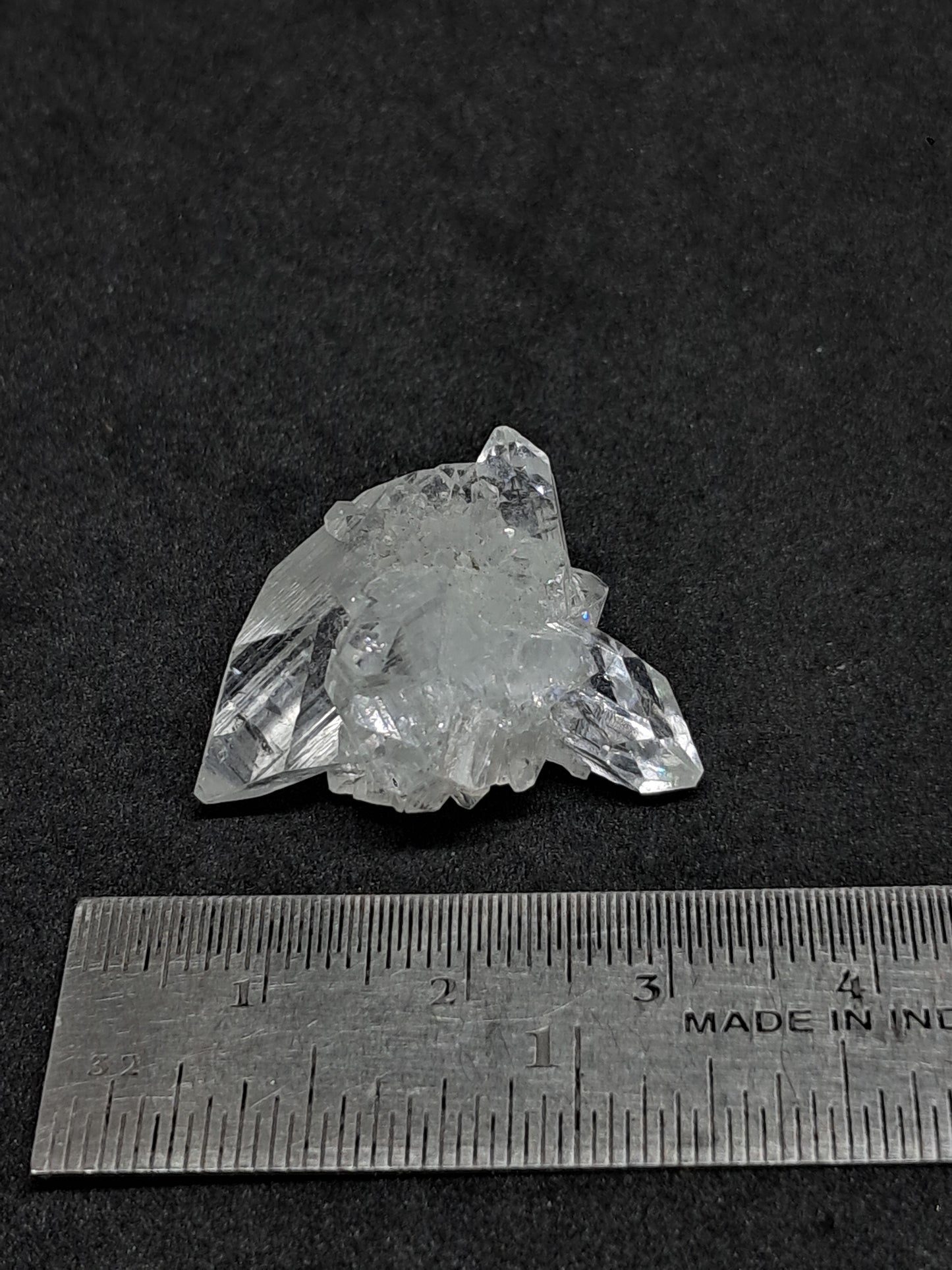 Clear Apophyllite Cluster (Ajanta) Natural Crystal | Mineral Specimen #AP59