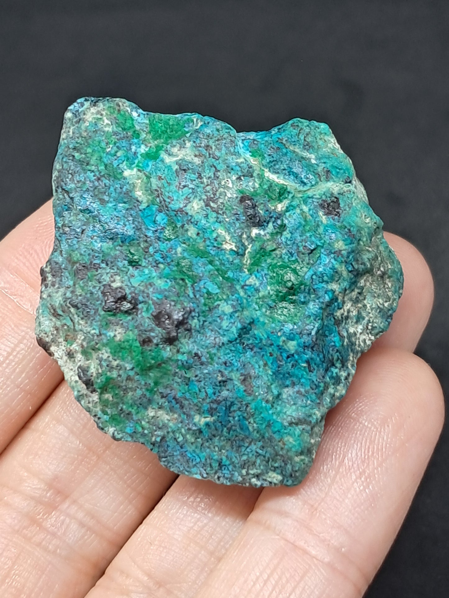 Chrysocolla Malachite Raw (Democratic Republic of Congo) | Rough Stone #CM4