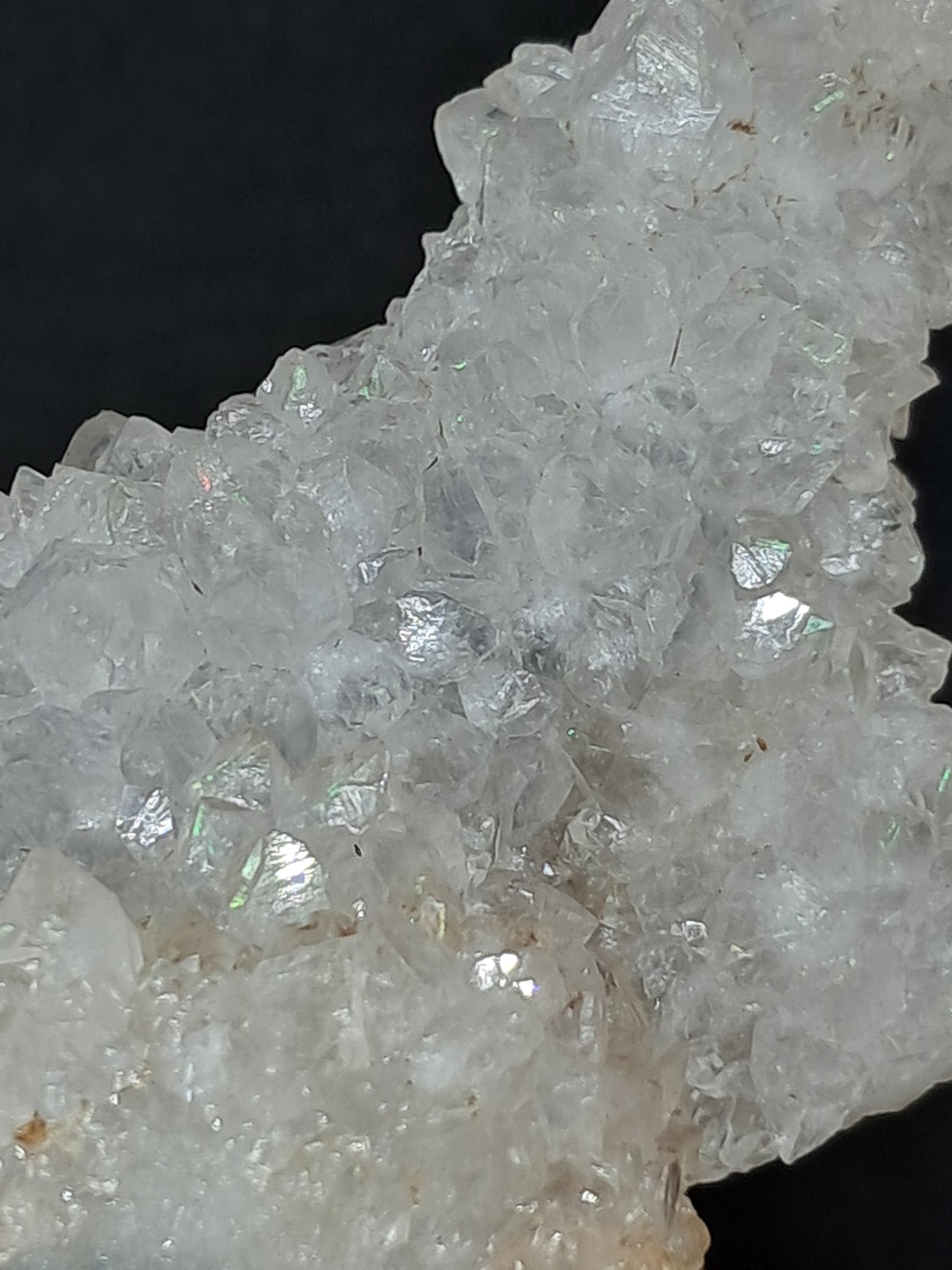 Cuarzo Iris (Aurangabad) | Anandalita | Estalactita | Cristal natural n.° AQ44