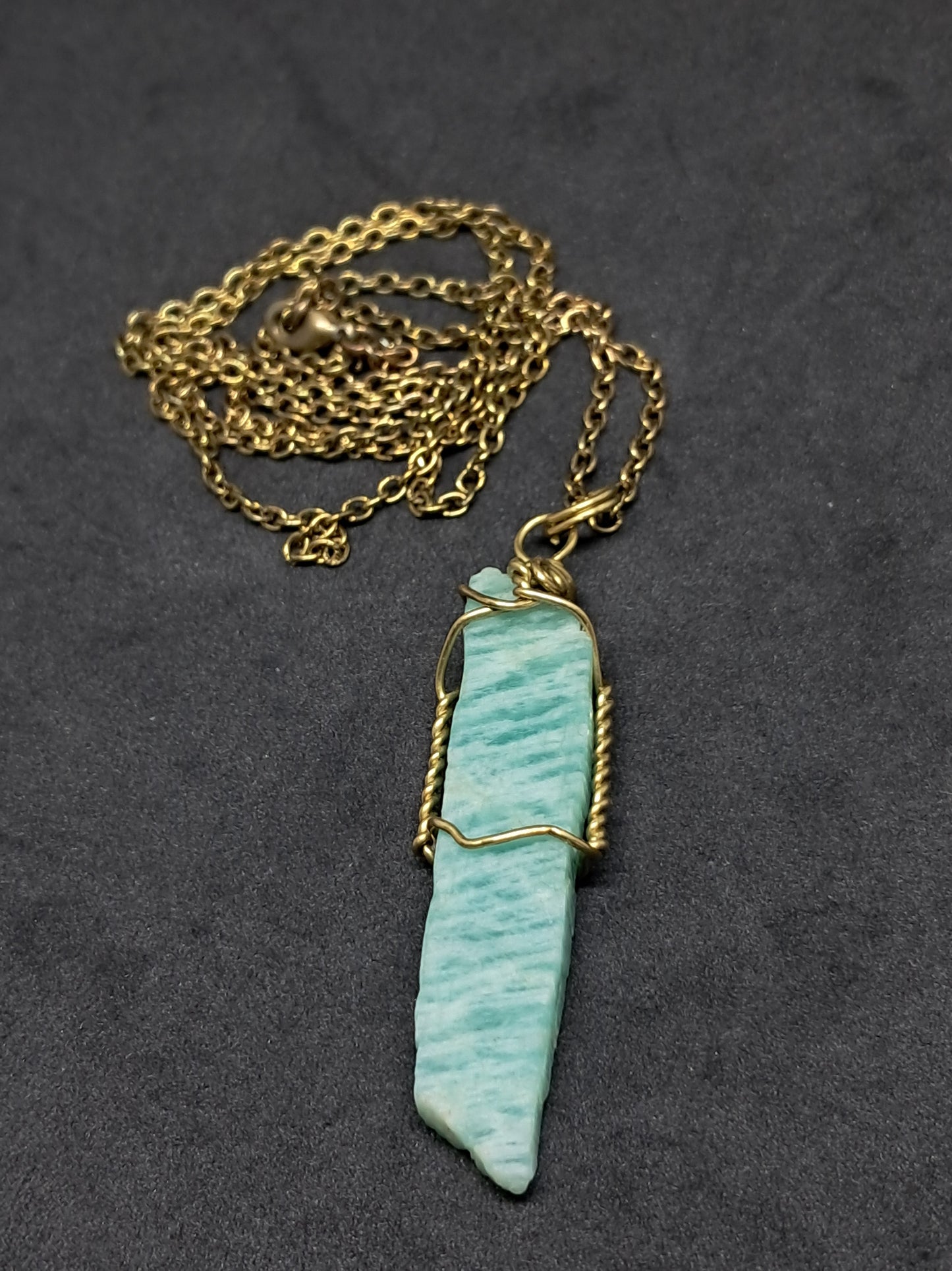 Amazonite Pendant #JL12