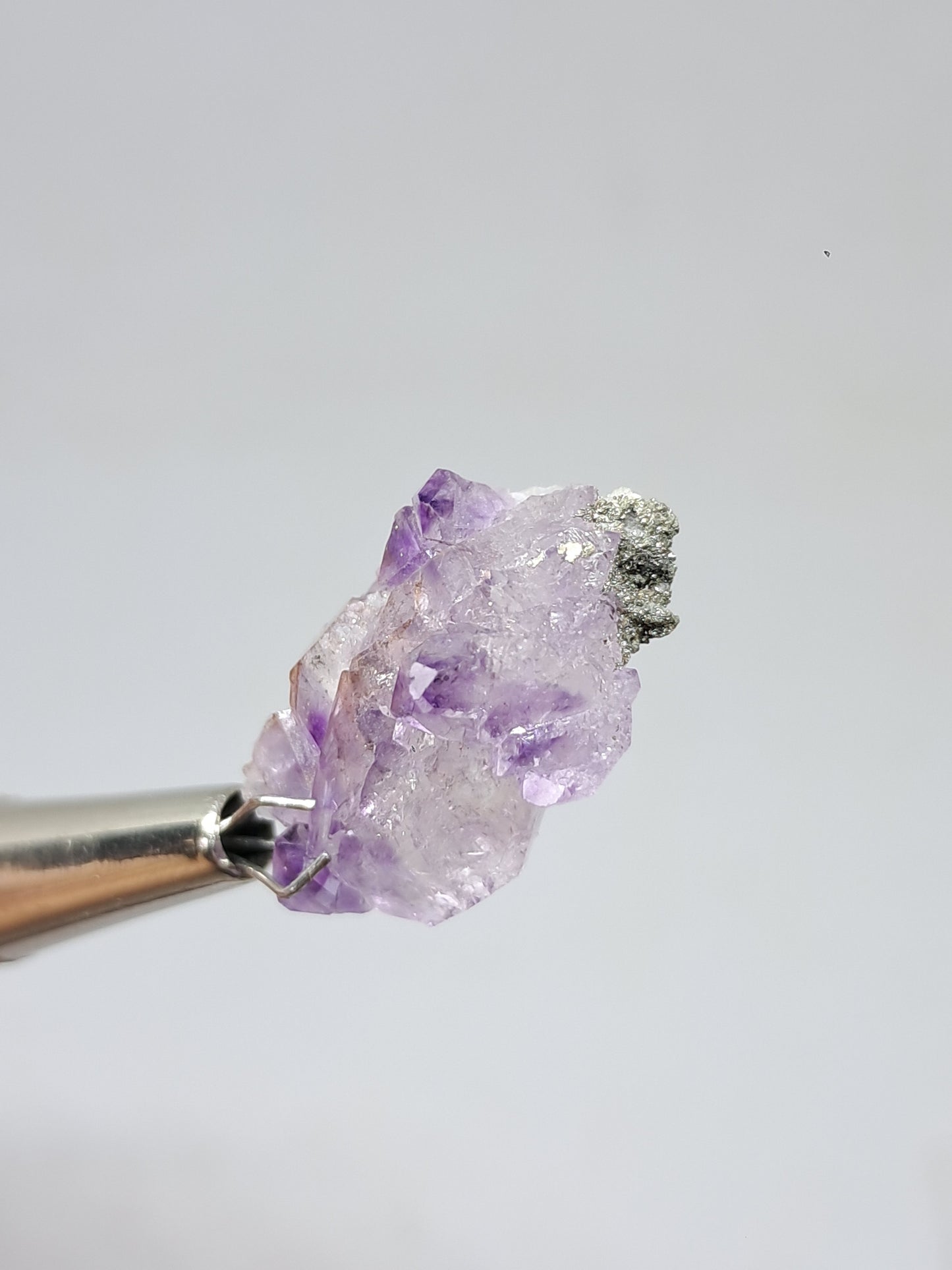 Set of 3 Amethyst from Karur | Natural Crystals | Mineral Specimen #KA170
