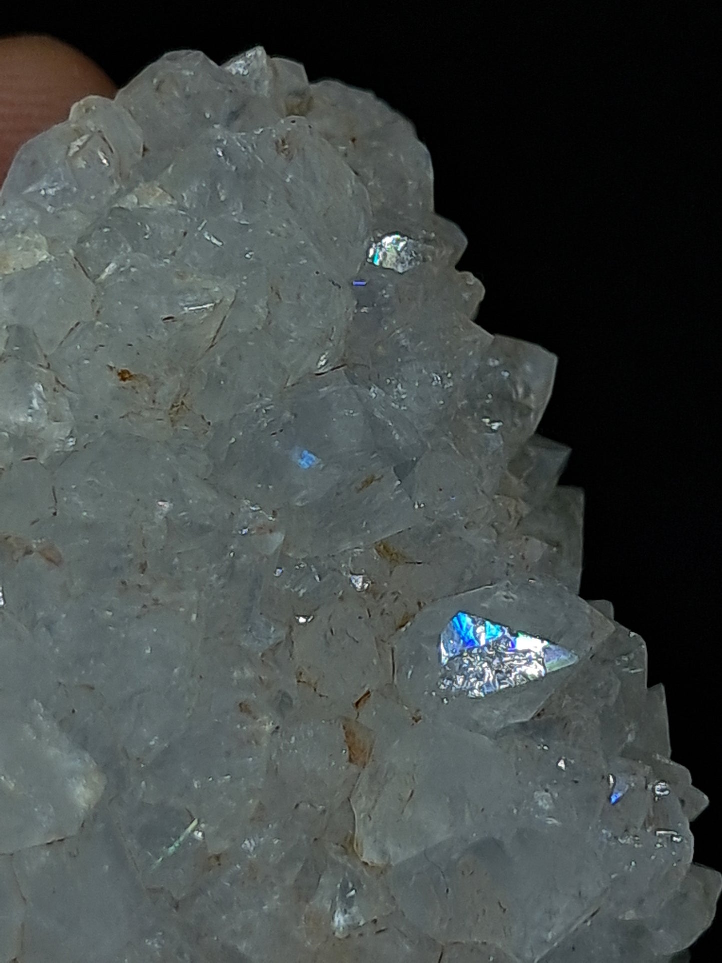 Iris Quartz (Aurangabad)| Anandalite | Stalactite | Natural Crystal #AQ8