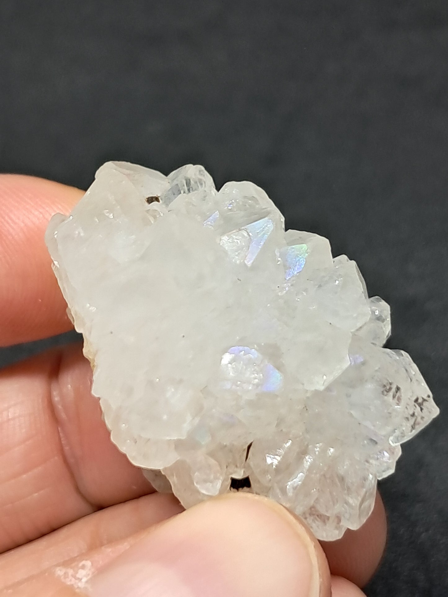 Iris Quartz (Aurangabad)| Anandalite | Cluster | Natural Crystal #AQ25