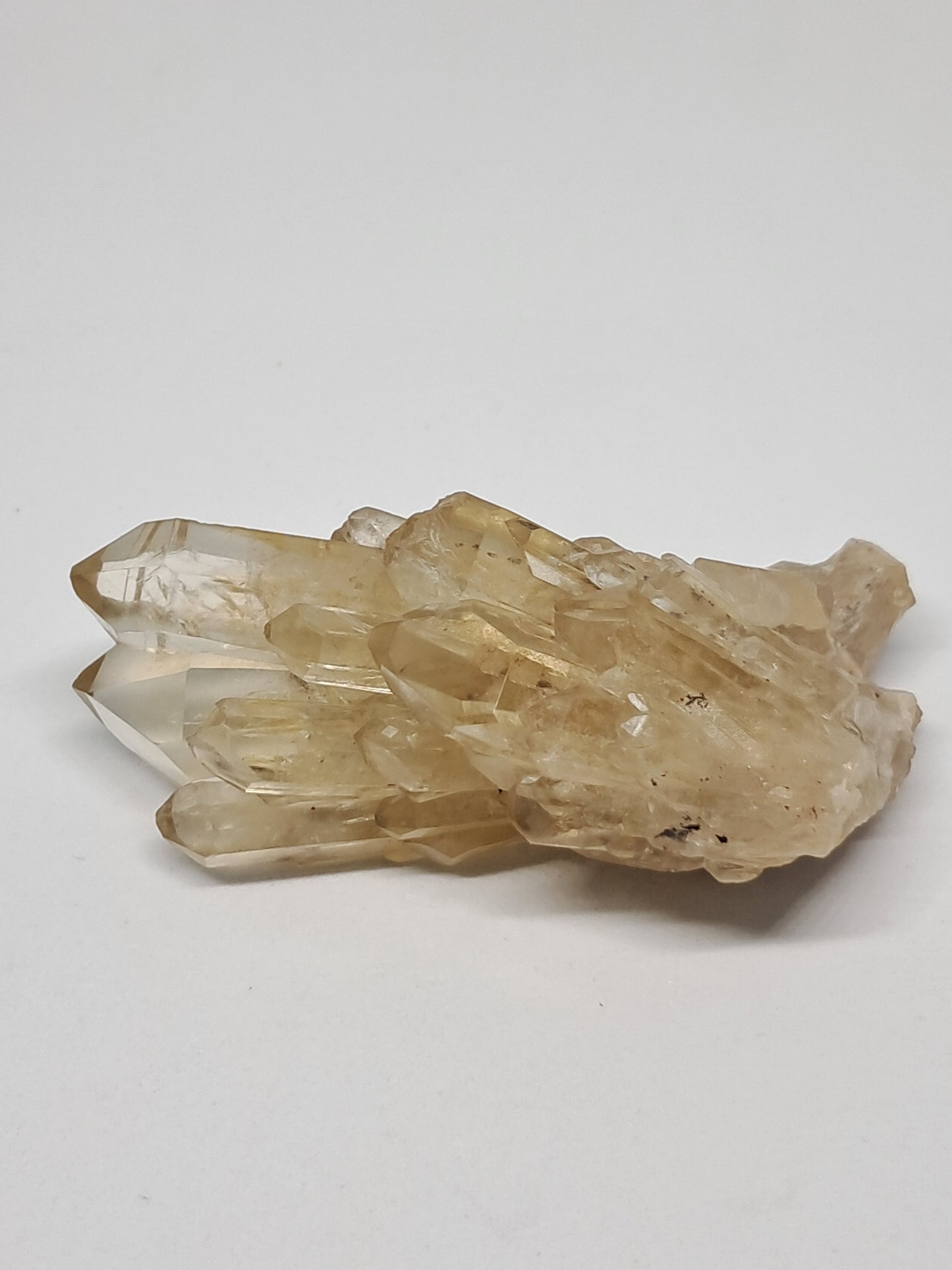 Natural Citrine "Kundalini" (Democratic Republic of Congo) Crystal Point | Mineral Specimen #CTN9