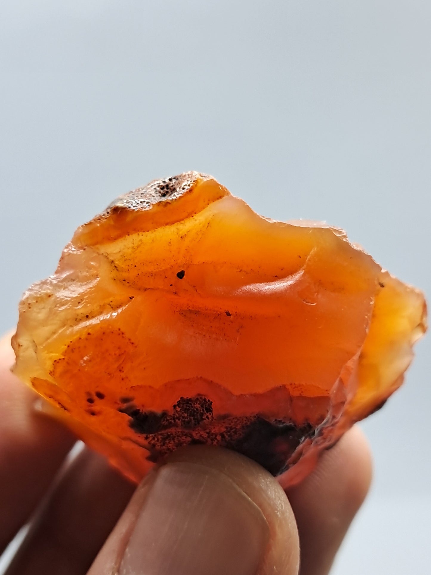 Rough Carnelian (Non-precious Natural Stone) #CRN10
