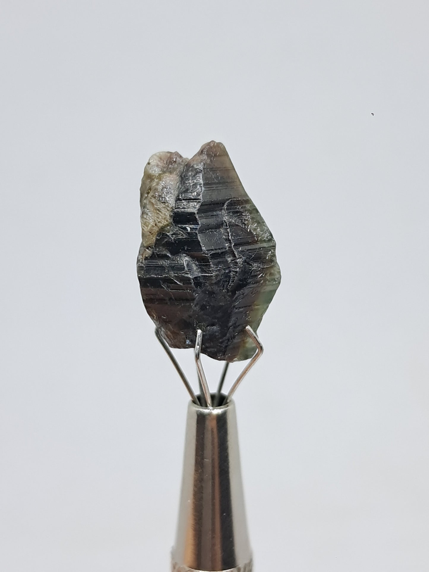 Natural Greenish-Blue *Teal* Sapphire Crystal (Karur) Rough Stone | Mineral Specimen #SP20