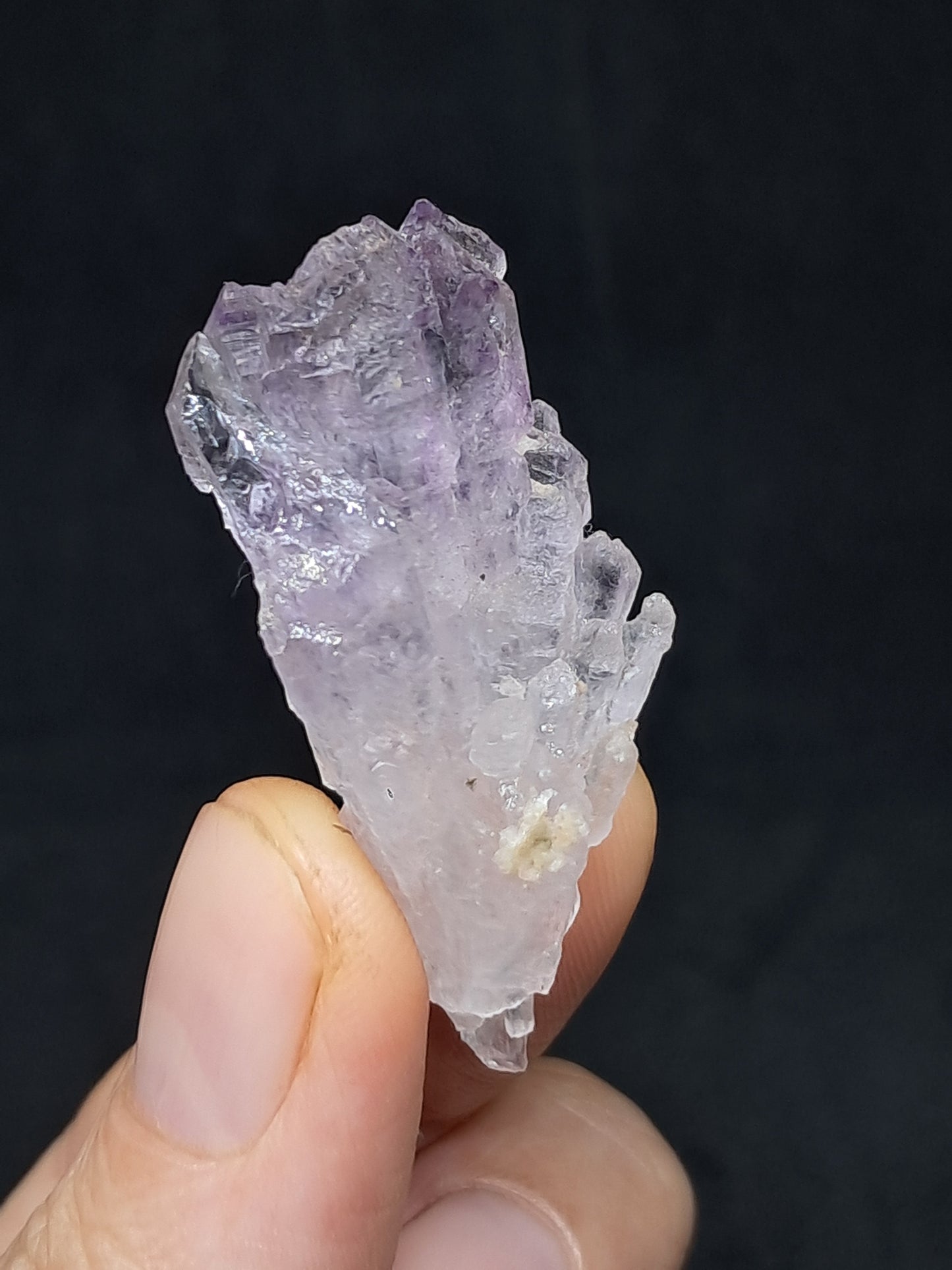 Amatista Elestial (Karur) | Cristal en bruto | Piedra Natural | Espécimen mineral #KA134