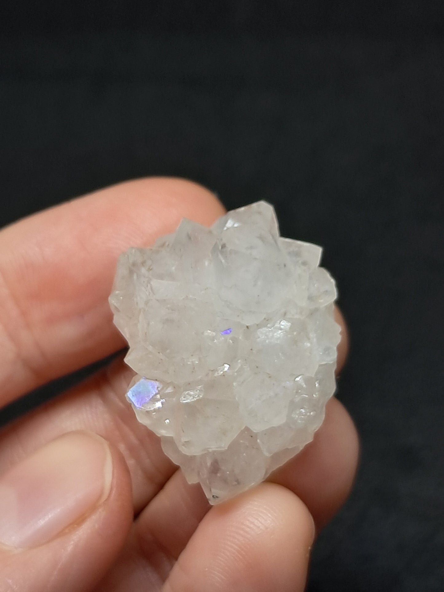 Iris Quartz Stalactite (Anandalite)(Non-precious stone) #AQ22