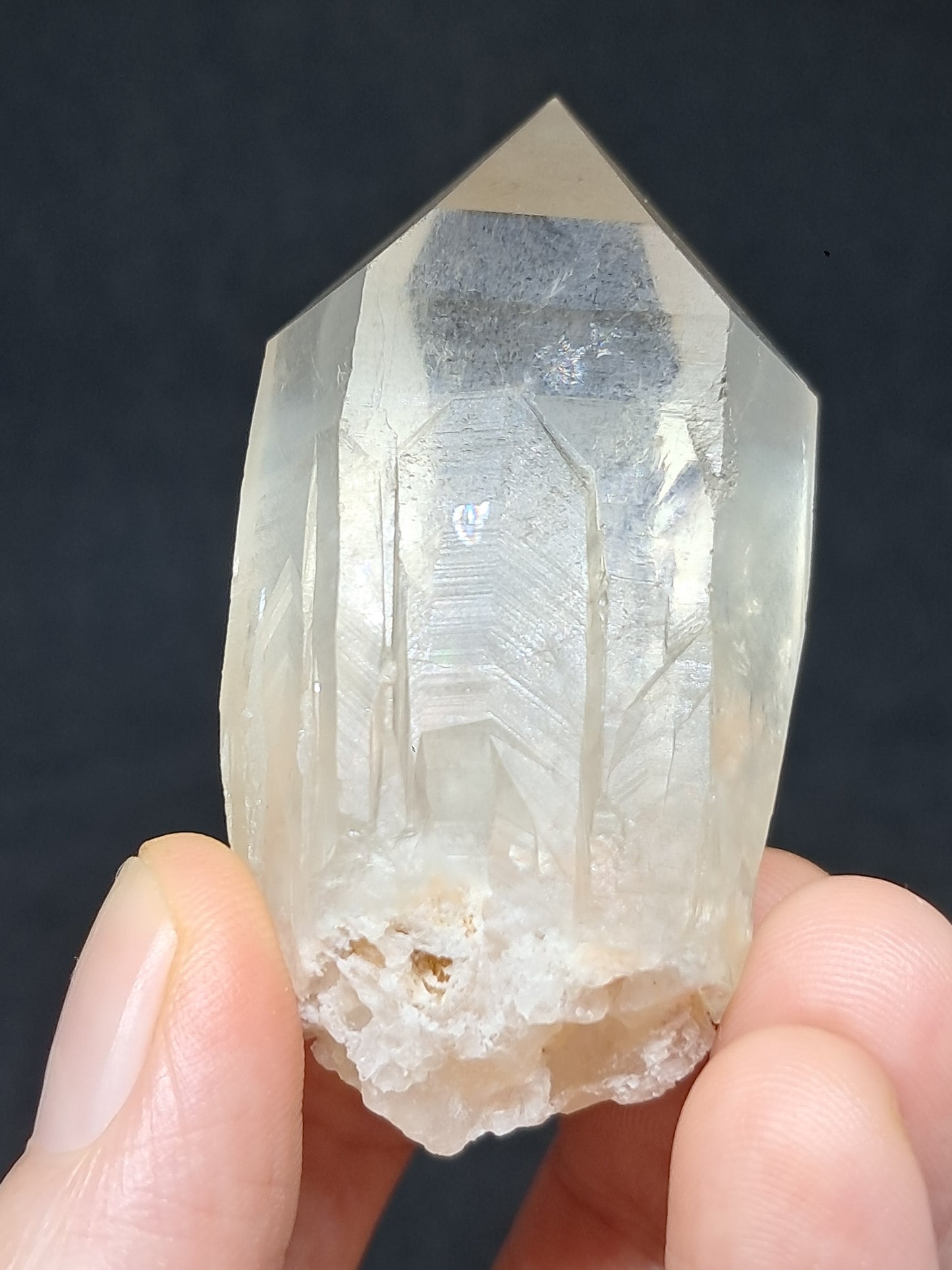Natural Citrine "Kundalini" (Democratic Republic of Congo) Crystal Point | Mineral Specimen #CTN18