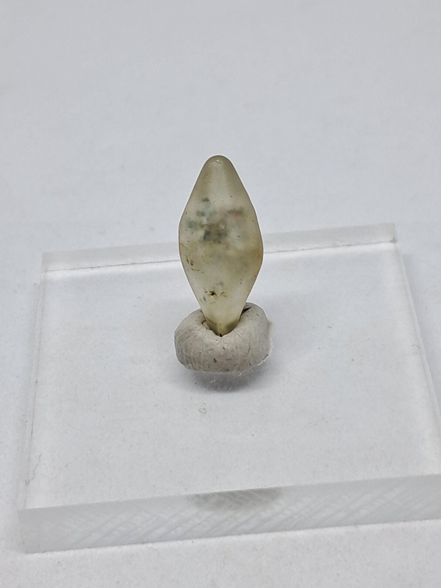 Natural White Sapphire (Sri Lanka) Rough Hexagonal Crystal #SP6