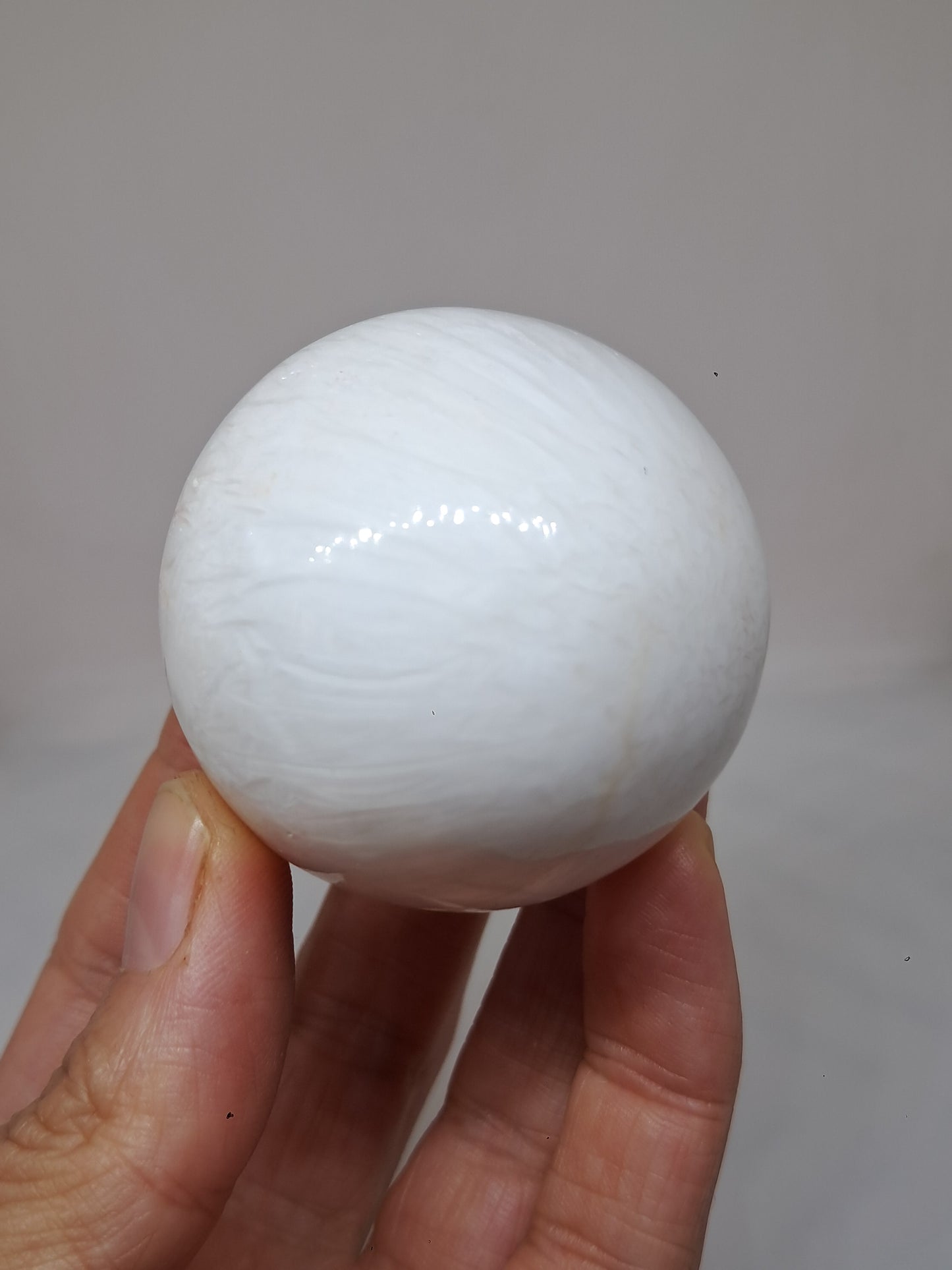 Scolecite Sphere | Polished Natural Stone | Good Quality