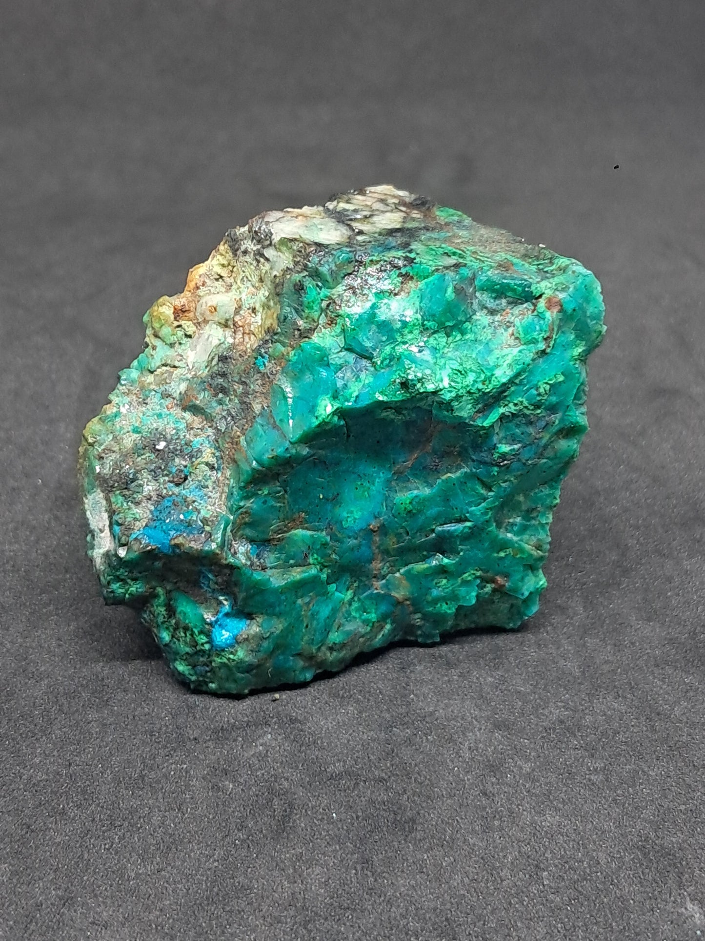 Chrysocolla Malachite (Democratic Republic of Congo) Raw Stone | Rough Crystal | Natural Mineral Specimen #CM7