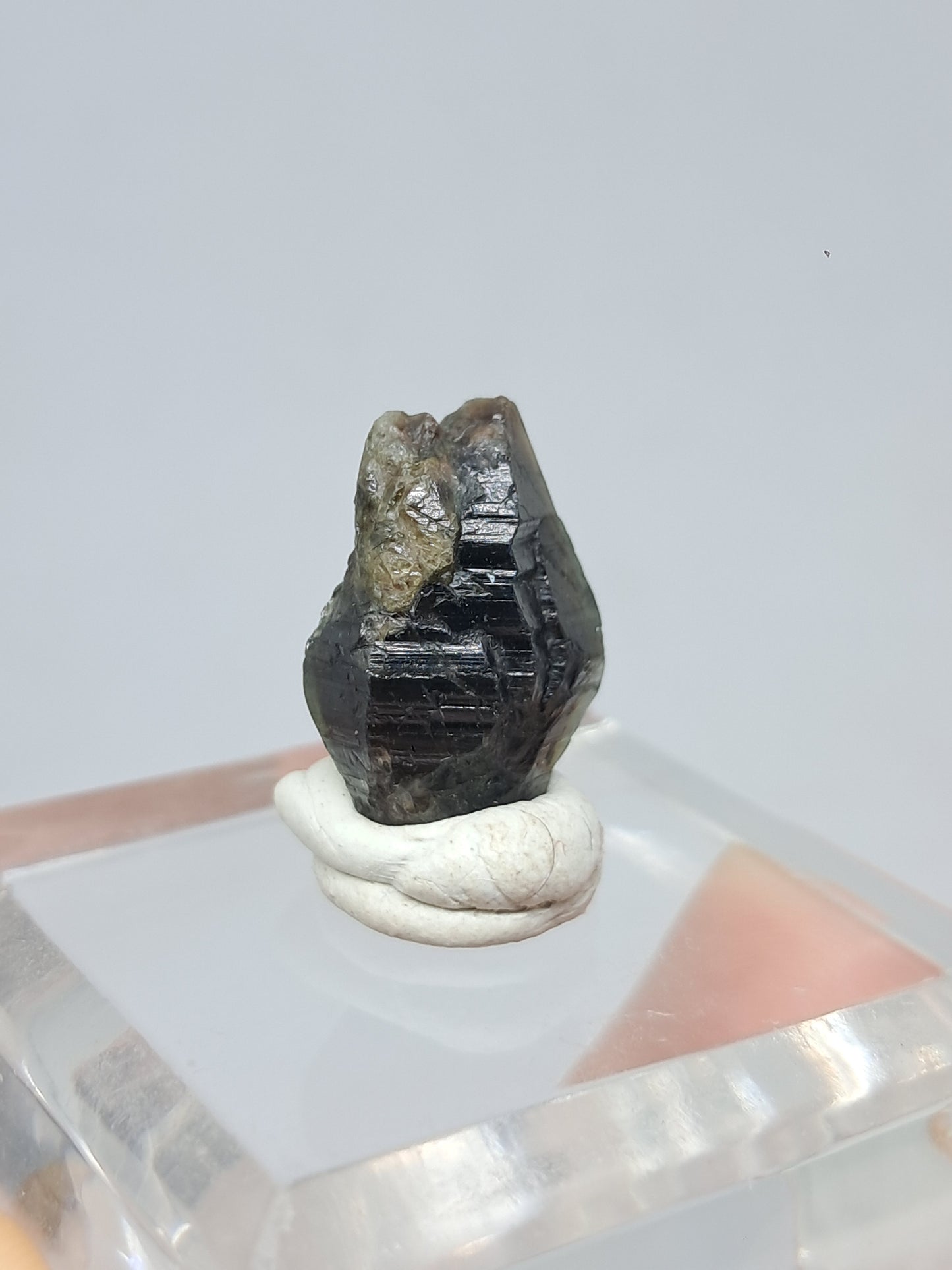 Natural Greenish-Blue *Teal* Sapphire Crystal (Karur) Rough Stone | Mineral Specimen #SP20