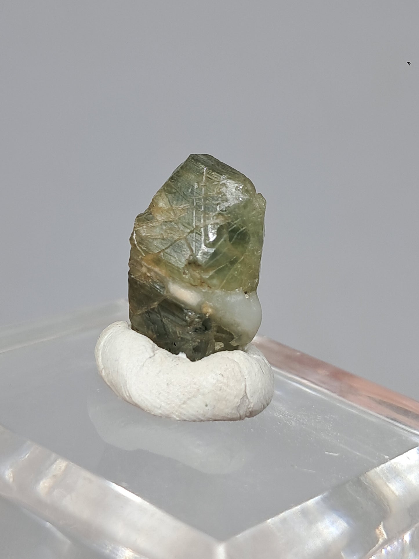 Natural Greenish-Blue *Teal* Sapphire Crystal (Karur) Rough Stone | Mineral Specimen #SP27