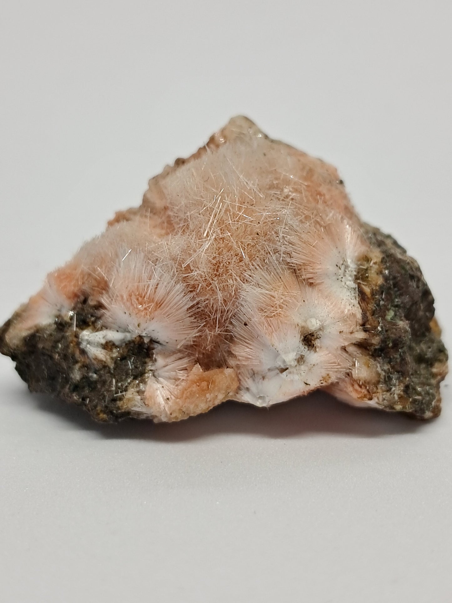 Mesolite with Hematite inclusion (Non-precious mineral) #MS18
