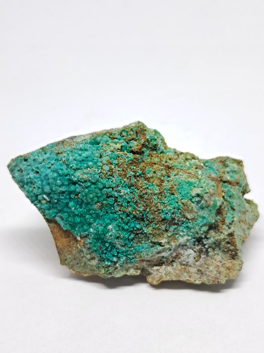 Crisocola cristalizada (Chile) | Piedra natural | Mineral raro n.° CC4
