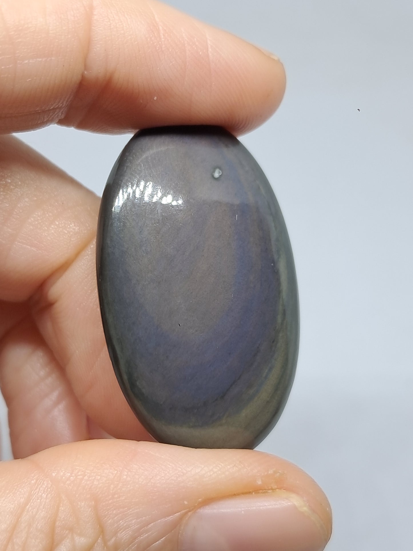 Obsidiana Arcoíris (México) Colores Concéntricos | Patrón de Ojos | Cristales Naturales Pulidos #RO2