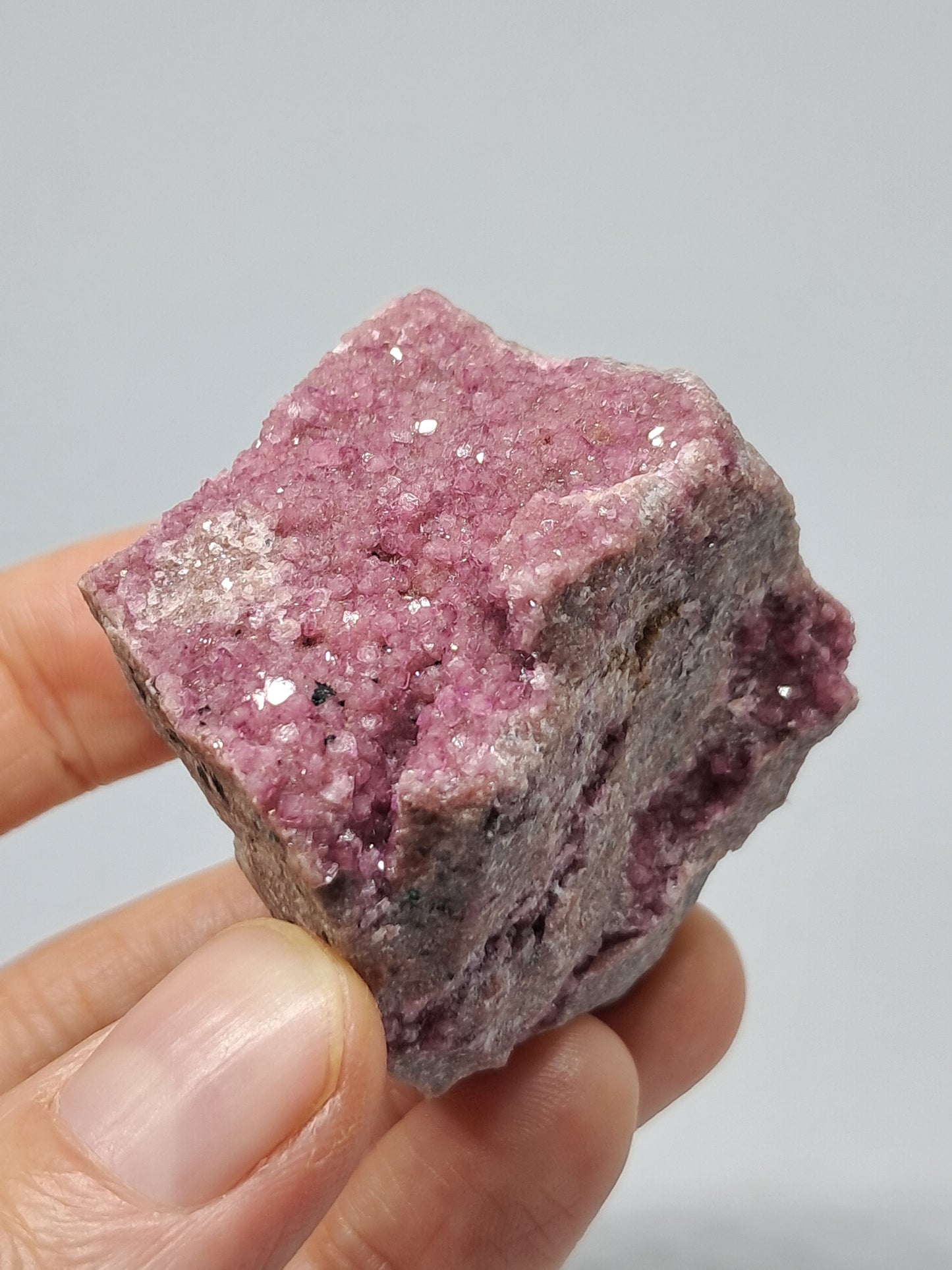 Cobaltoan Calcite (DRC) *High Grade* Natural Crystal Stone | Mineral Specimen | Crystallized #CO9