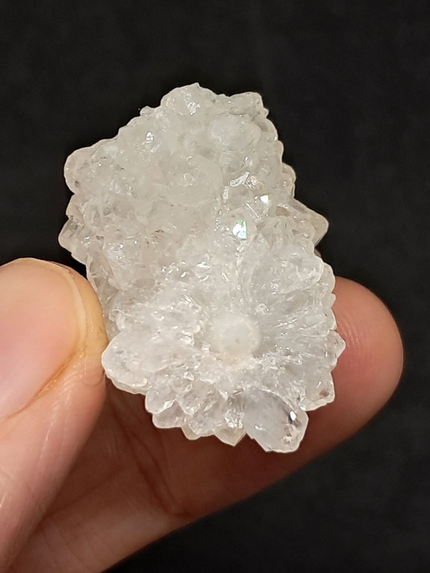 Iris Quartz Stalactite (Anandalite) (Non-precious stone) #AQ24
