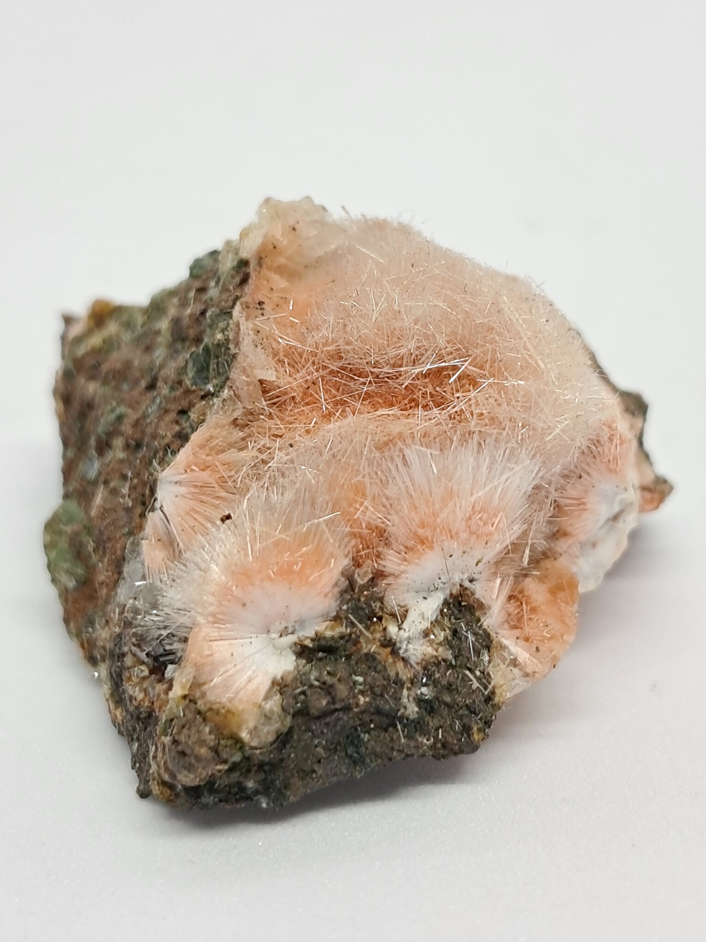Mesolite with Hematite inclusion (Non-precious mineral) #MS18
