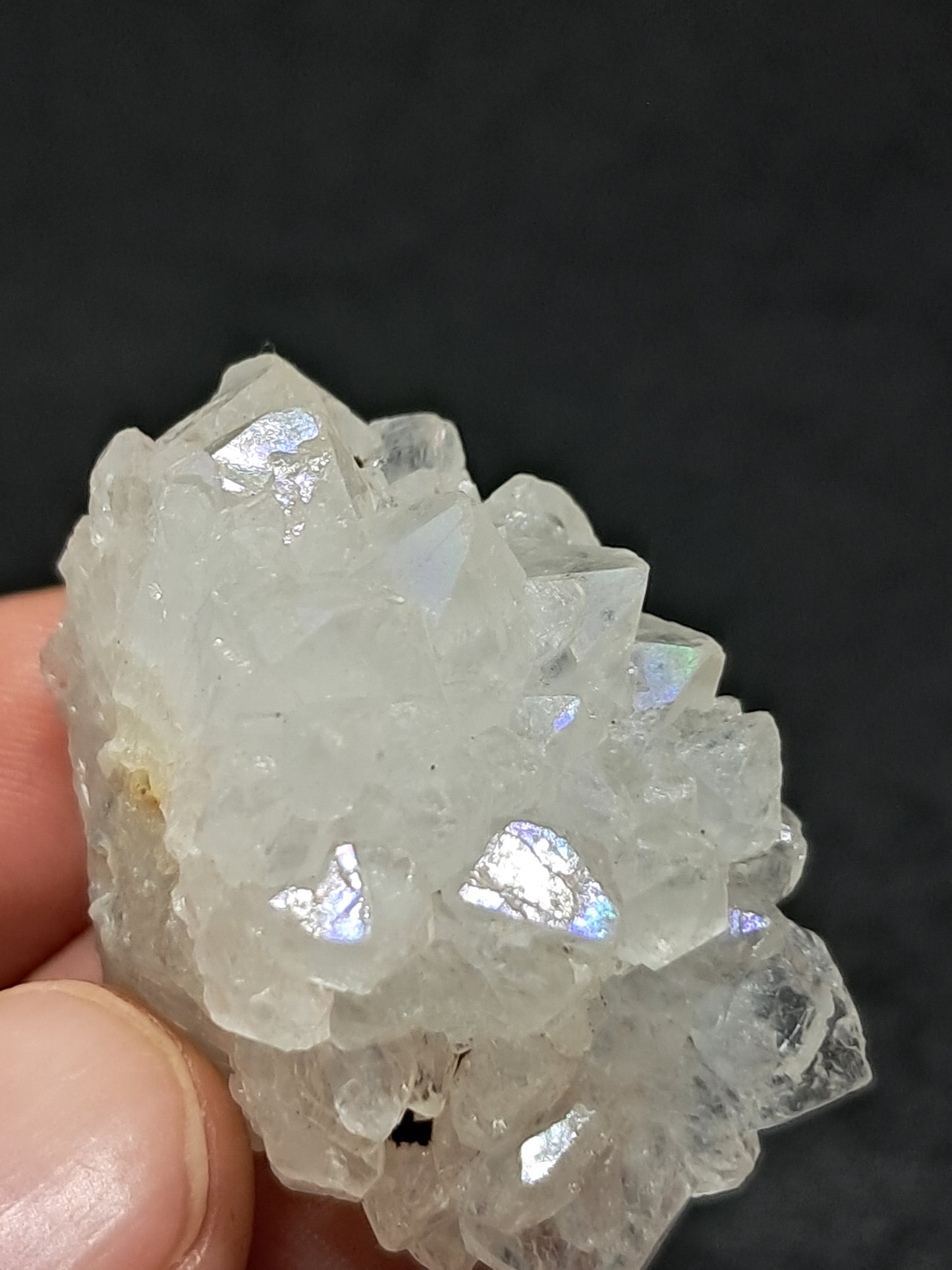 Iris Quartz (Aurangabad)| Anandalite | Cluster | Natural Crystal #AQ25