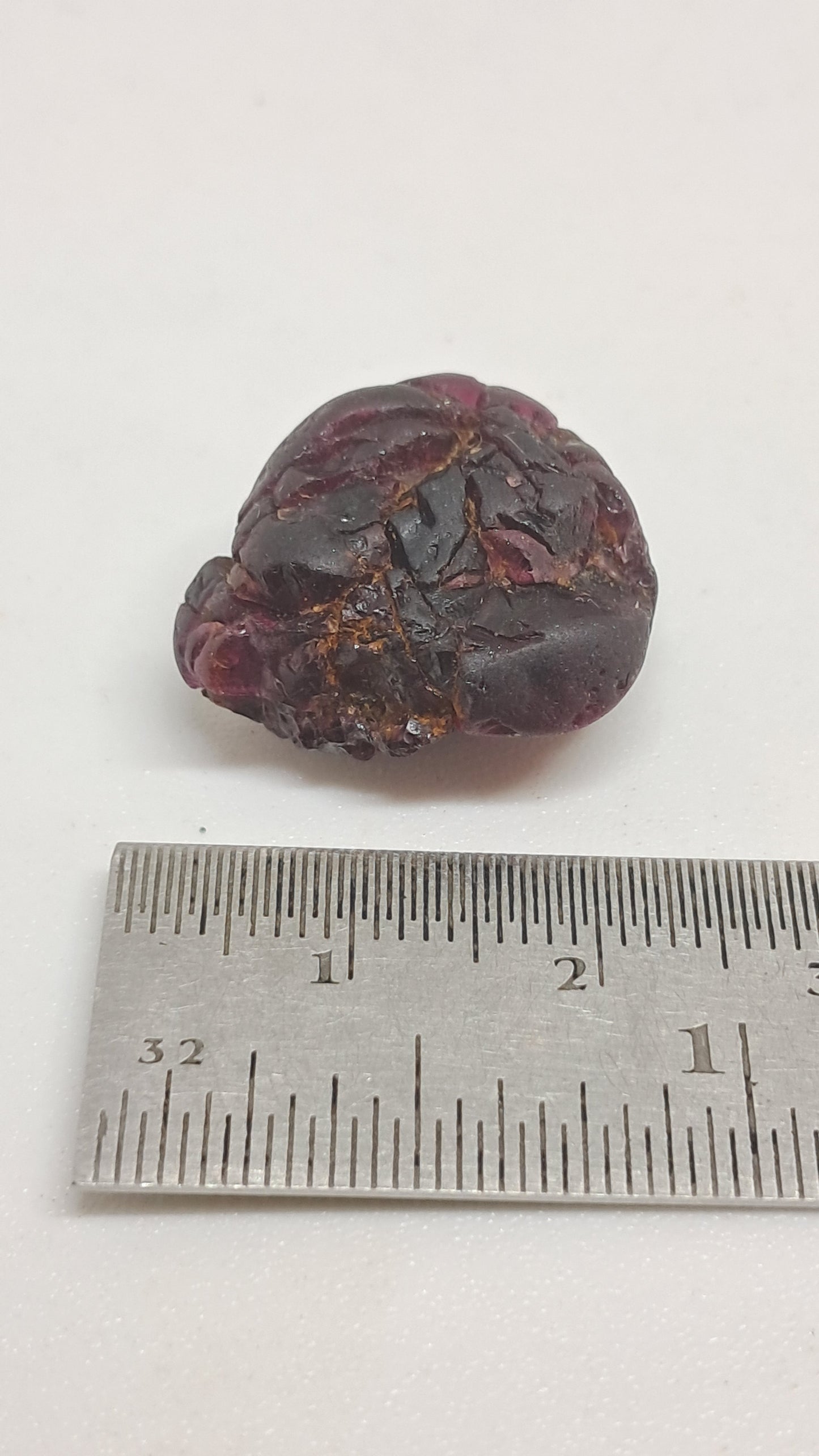 Granate rojo (Karur) | Pulido por el río | Piedra natural #RG2