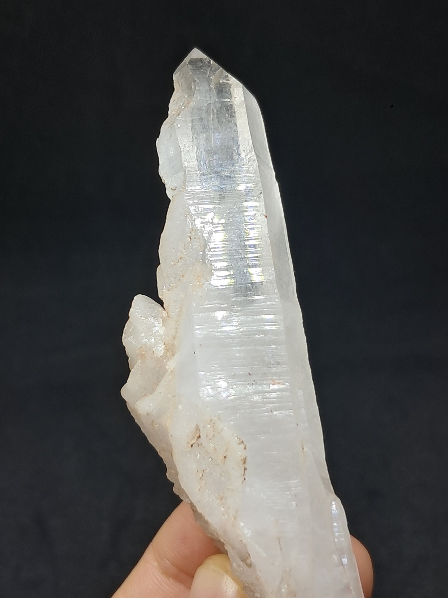 Himalayan Quartz Self-healed Crystal Point | Natural Crystal | Rough Stone | Mineral Specimen #CH46