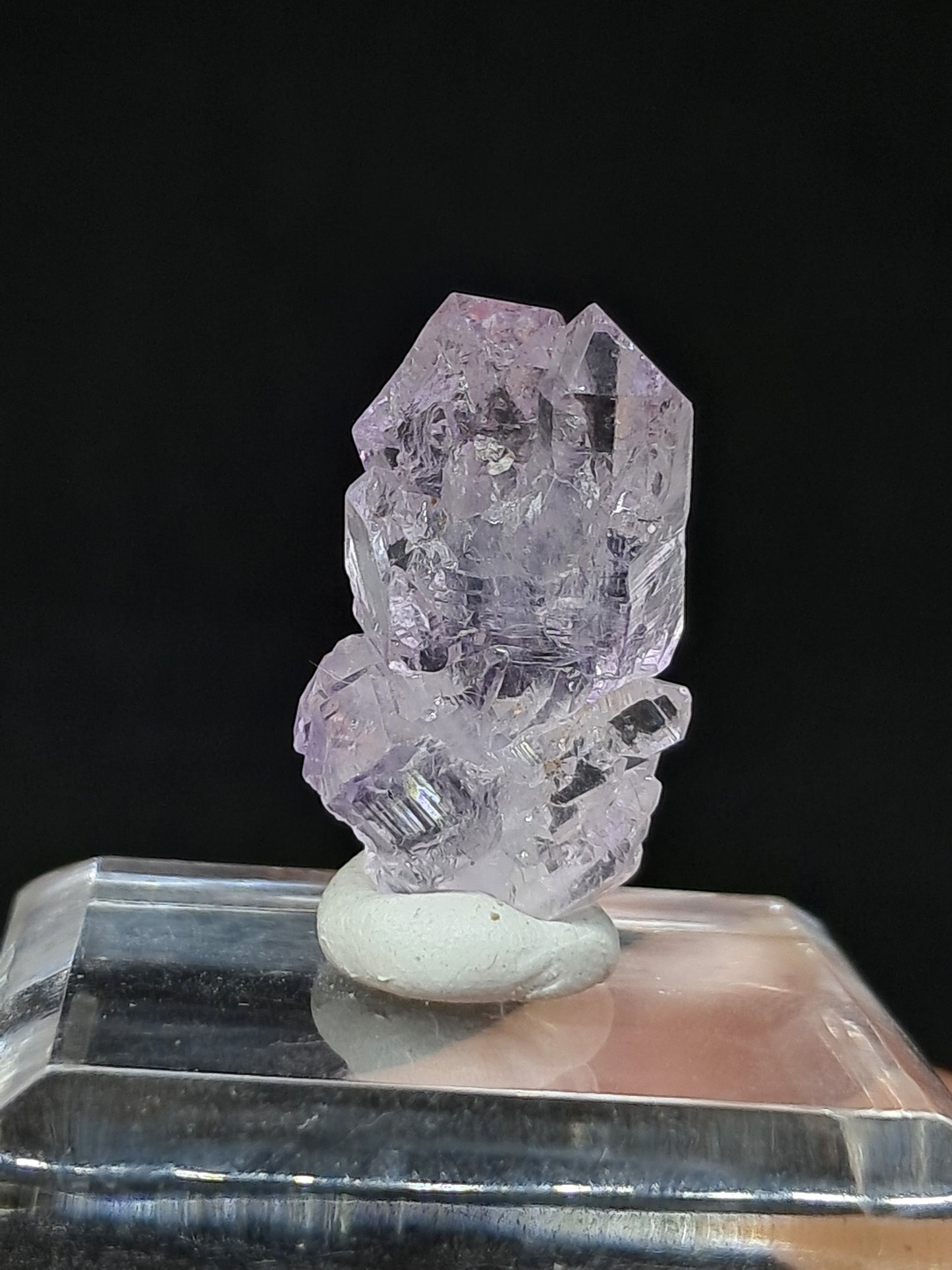 Amatista en racimo (Karur) | Cristal en bruto | Piedra natural | Ejemplar mineral n.° KA114