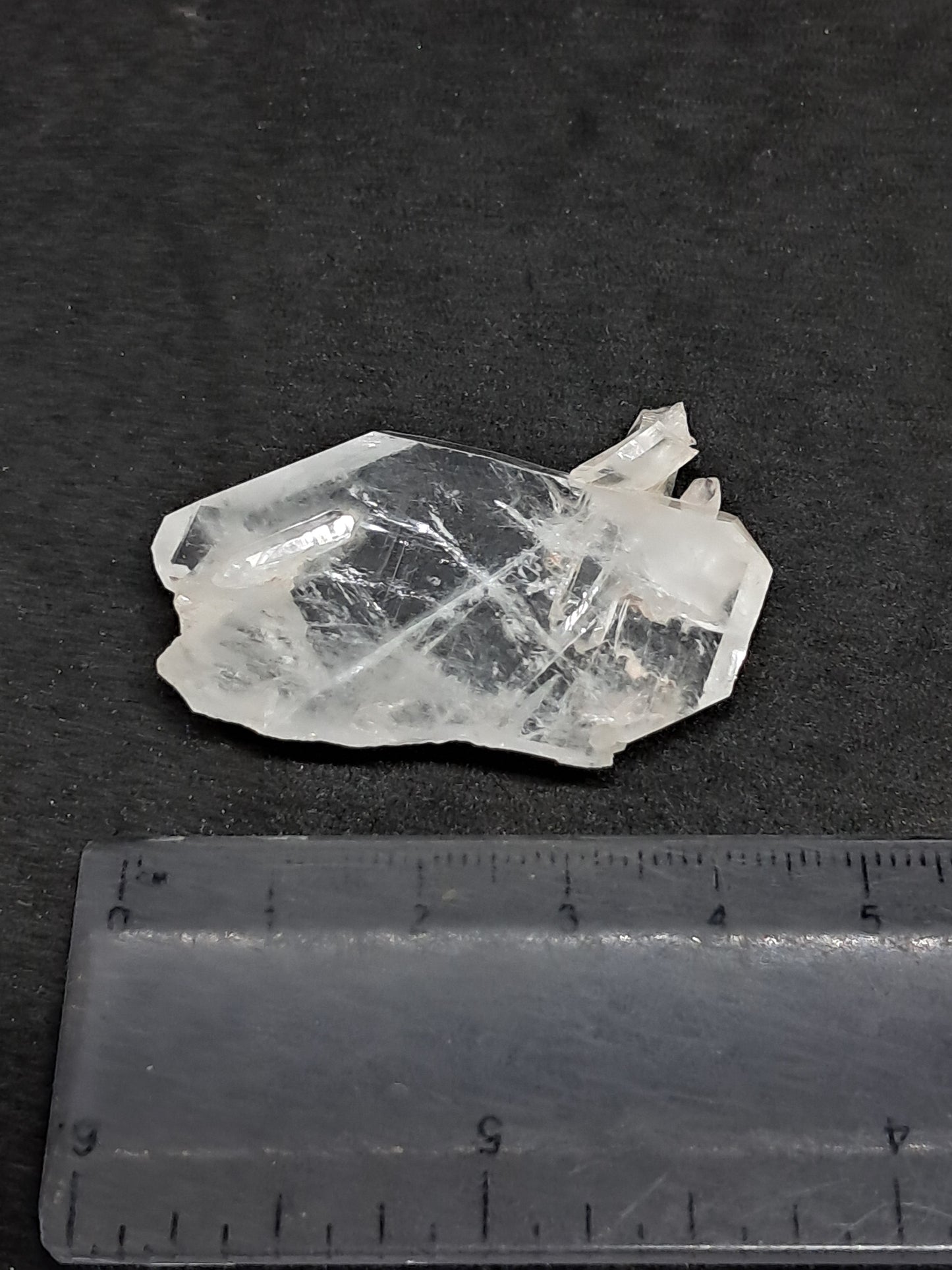 Punta Natural de Cuarzo Claro de la Formación Faden (Santander, Colombia) | Ejemplar Mineral n.° COQ9