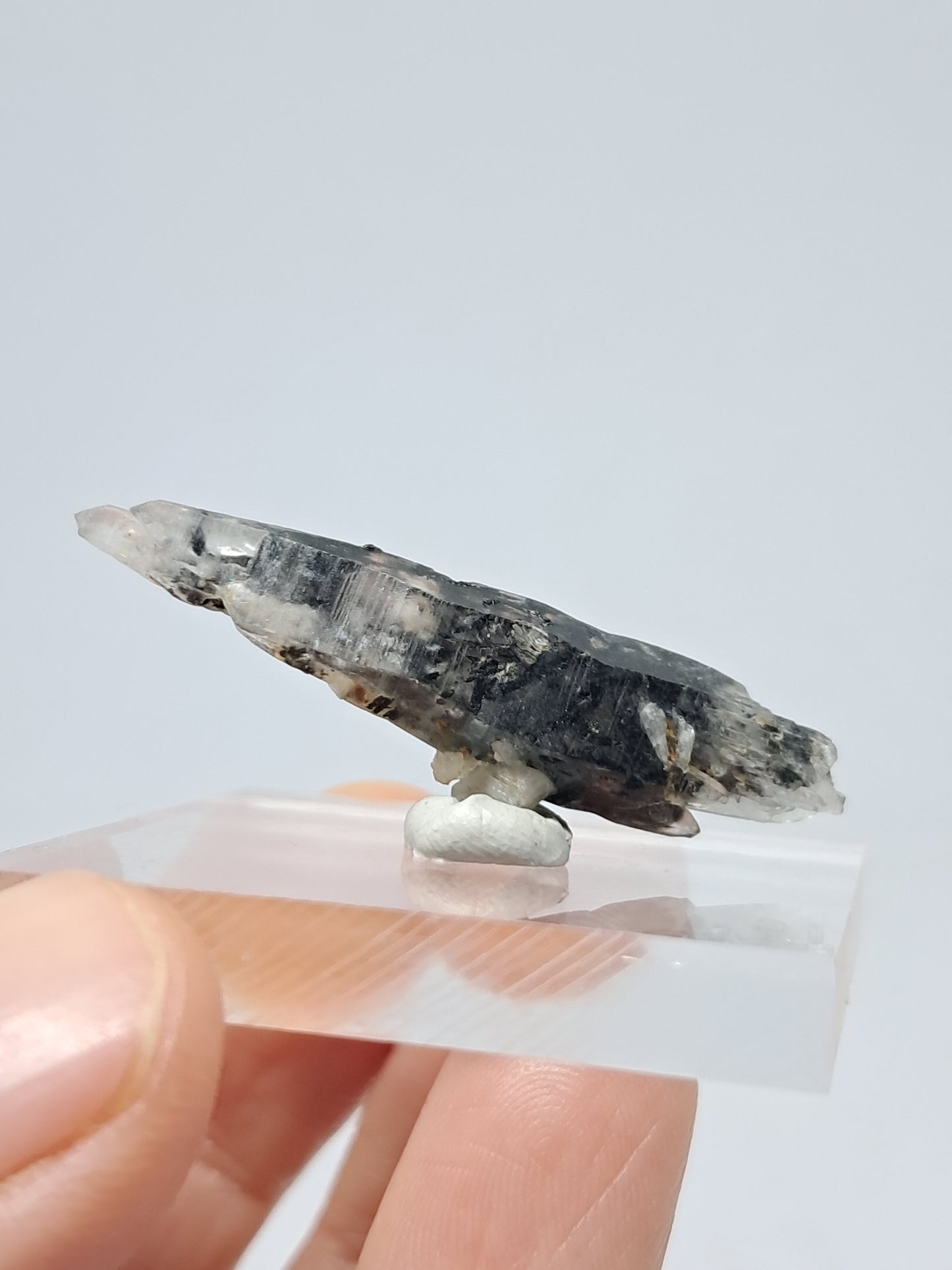 Tourmalinated Quartz Biterminated Crystal (Non-precious stone) #TQ24