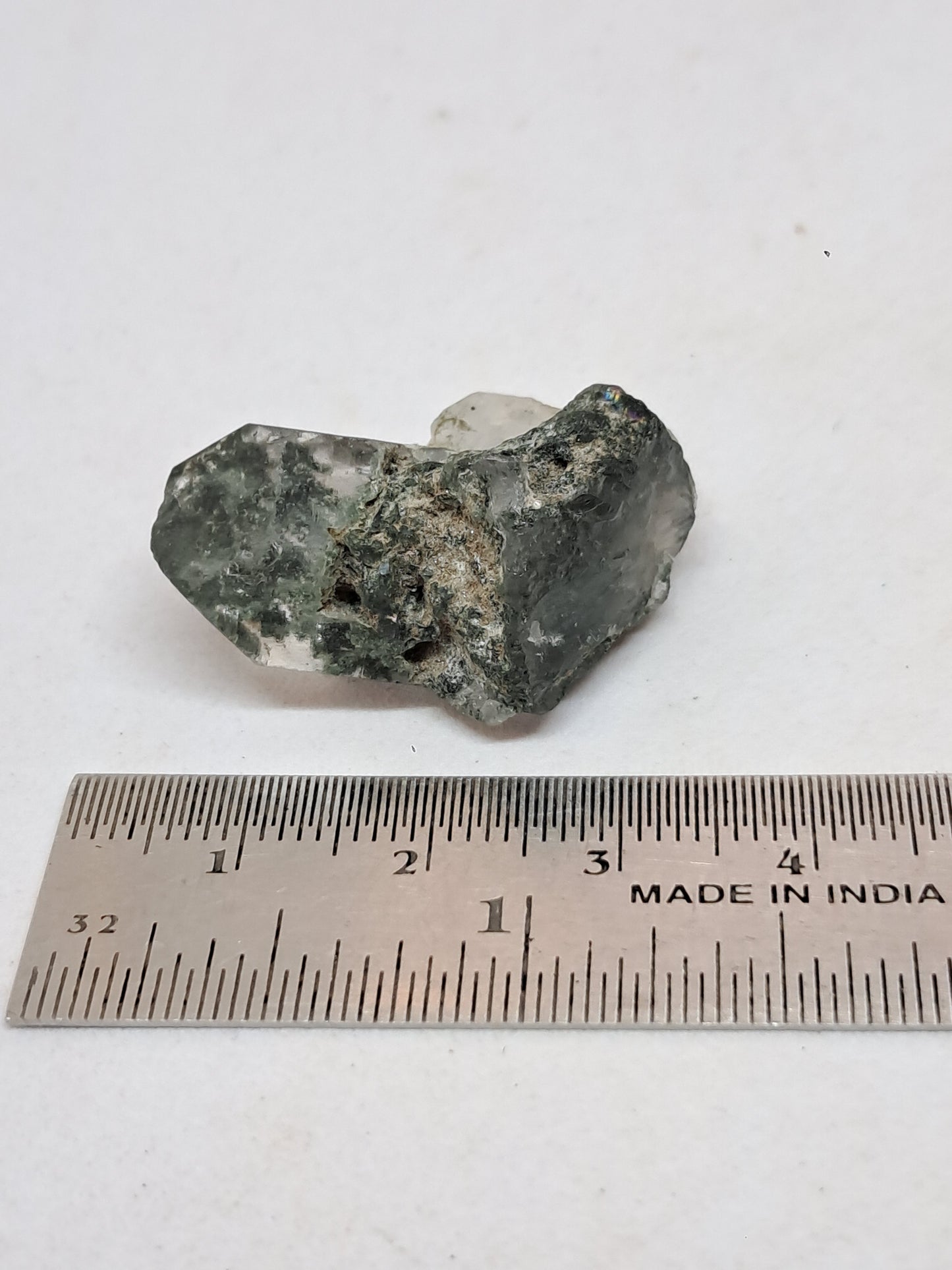 Chlorite Quartz (Kullu) Rough Stone | Natural Crystal Point | Mineral Specimen #CH49