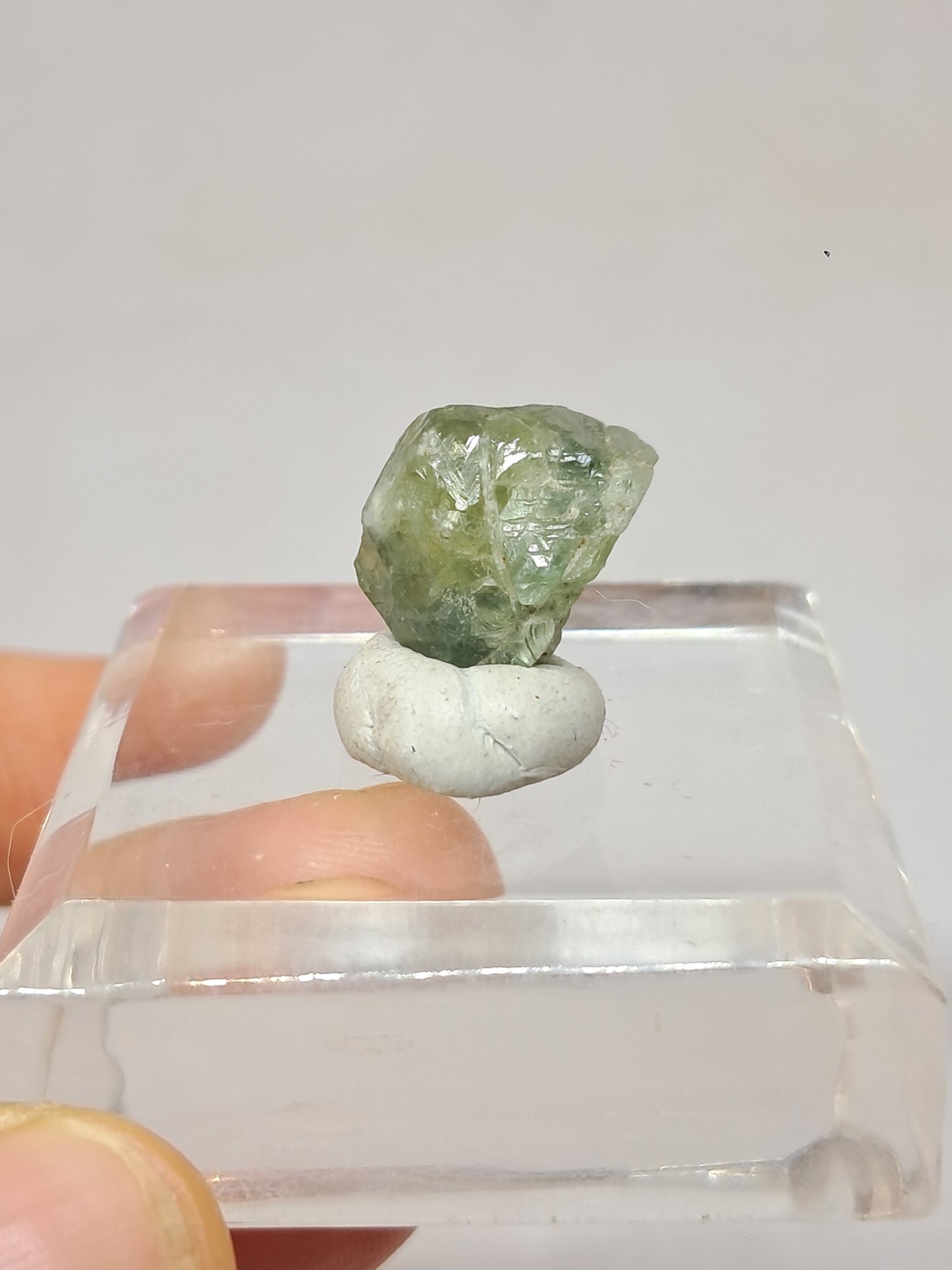 Natural Greenish-Blue *Teal* Sapphire Crystal (Karur) Rough Stone | Mineral Specimen #SP34