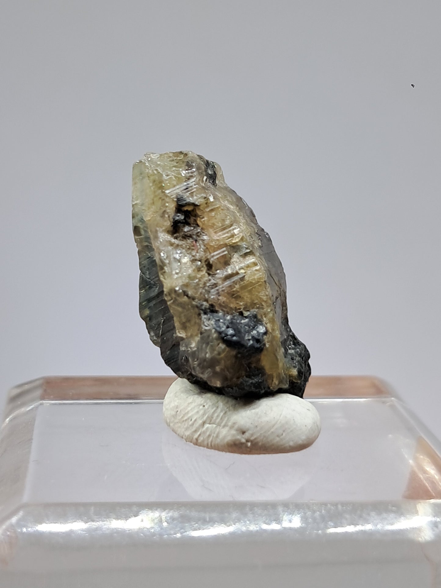 Natural Green Sapphire Crystal (Karur) Rough Stone | Mineral Specimen #SP31