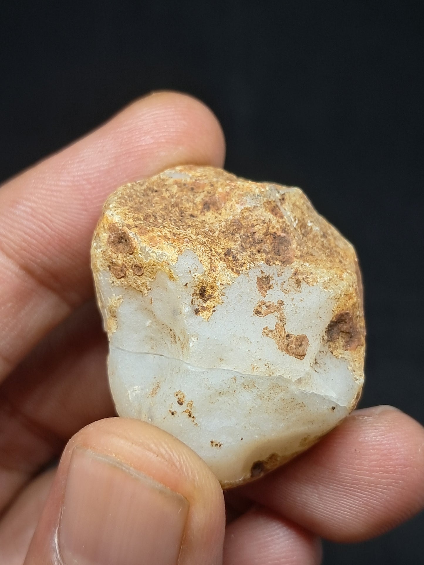 Quartz Geode (Ajanta) | Deep Cavity | Natural Crystal | Big Points #GD23