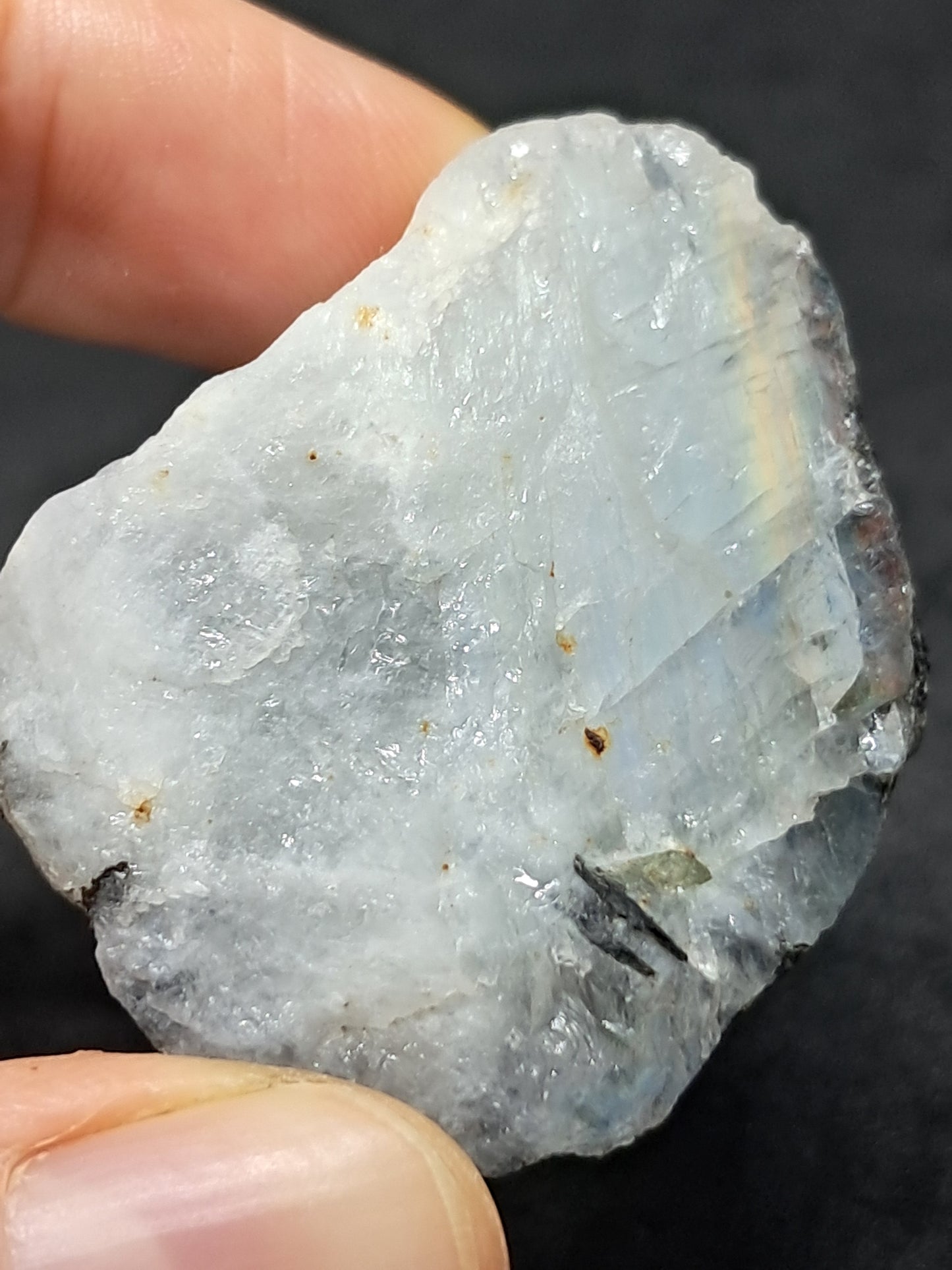 Rainbow Moonstone (Non-precious natural stone) #MN4