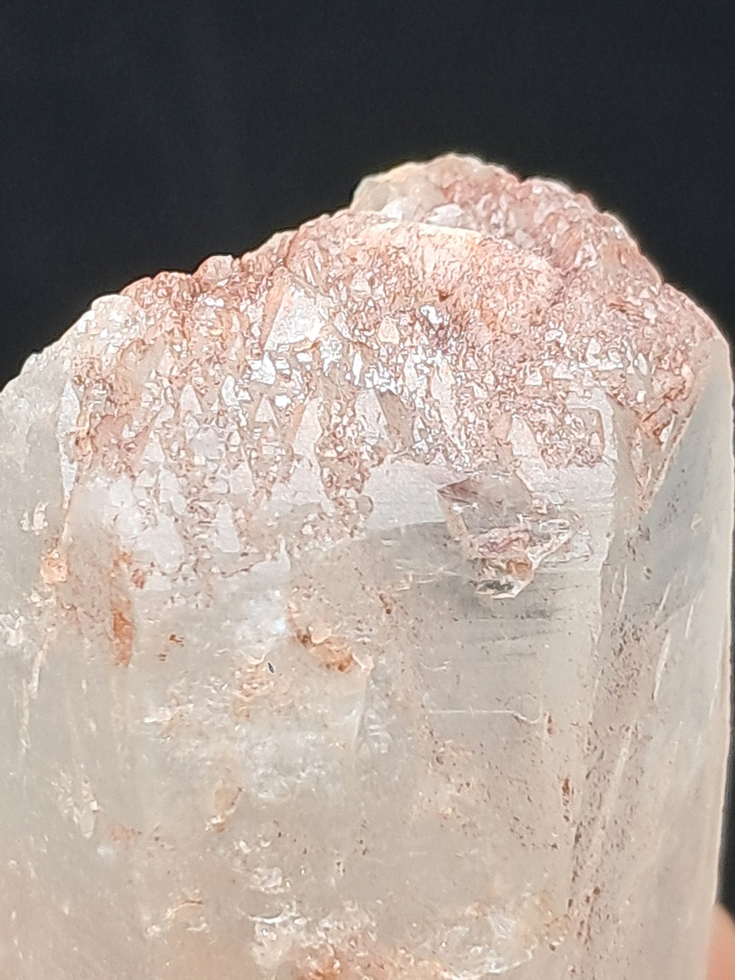 Quartz Self-healed Crystal Point (Himachal Pradesh) | Rare Formation #CH44