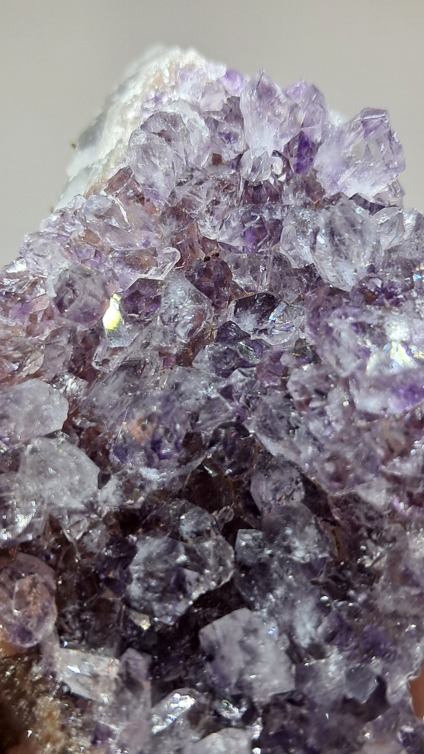 Amatista Morada Profunda (Brasil) | Drusa Natural | Hermoso Brillo #AMB2