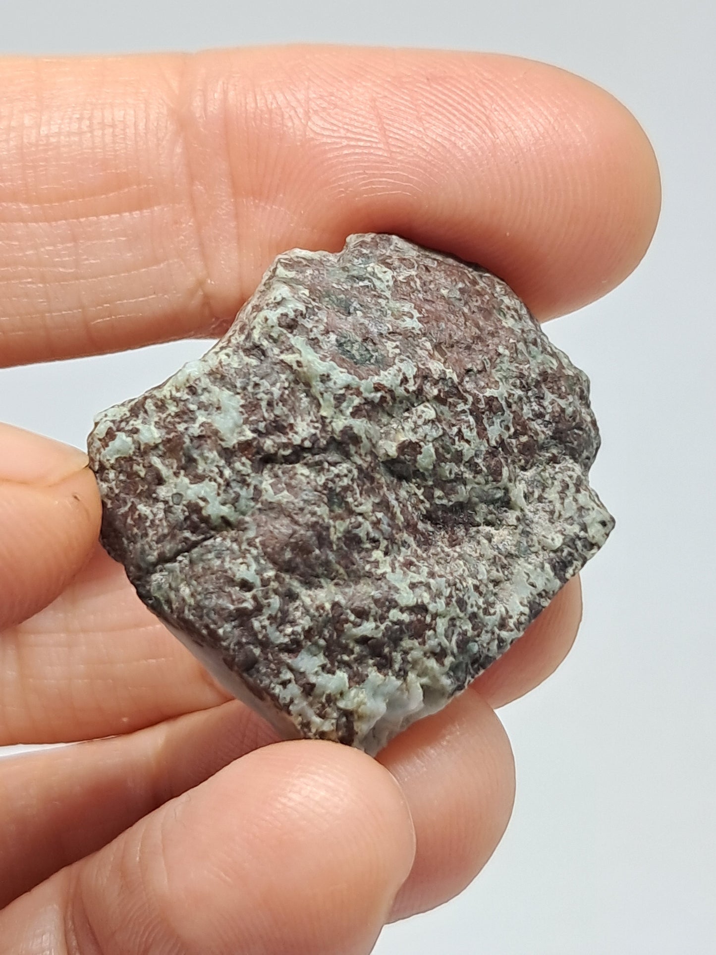 Larimar Raw Slice (Non-precious Natural Stone) #LM7