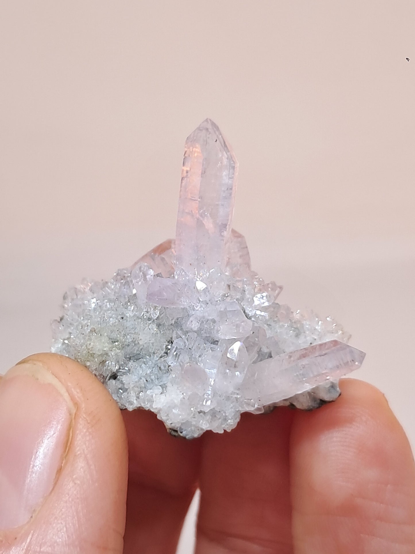Veracruz Amethyst Crystal Points on Matrix (Mexico) | Natural Cluster | Mineral Specimen #VA24