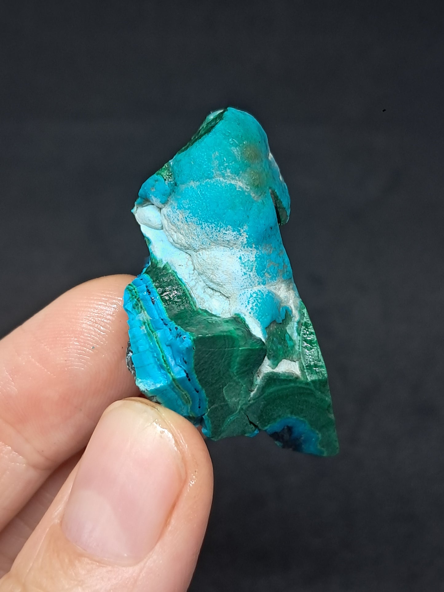 Chrysocolla Malachite (Democratic Republic of Congo) Raw Stone | Rough Crystal | Natural Mineral Specimen #CM5