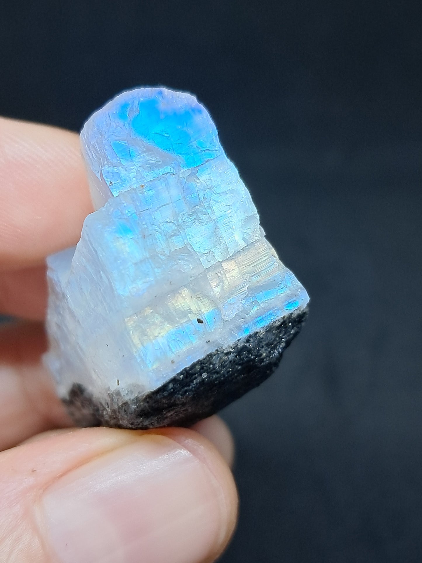Rainbow Moonstone *High Grade* (Odisha) Rough Stone | Natural Rock #MN9