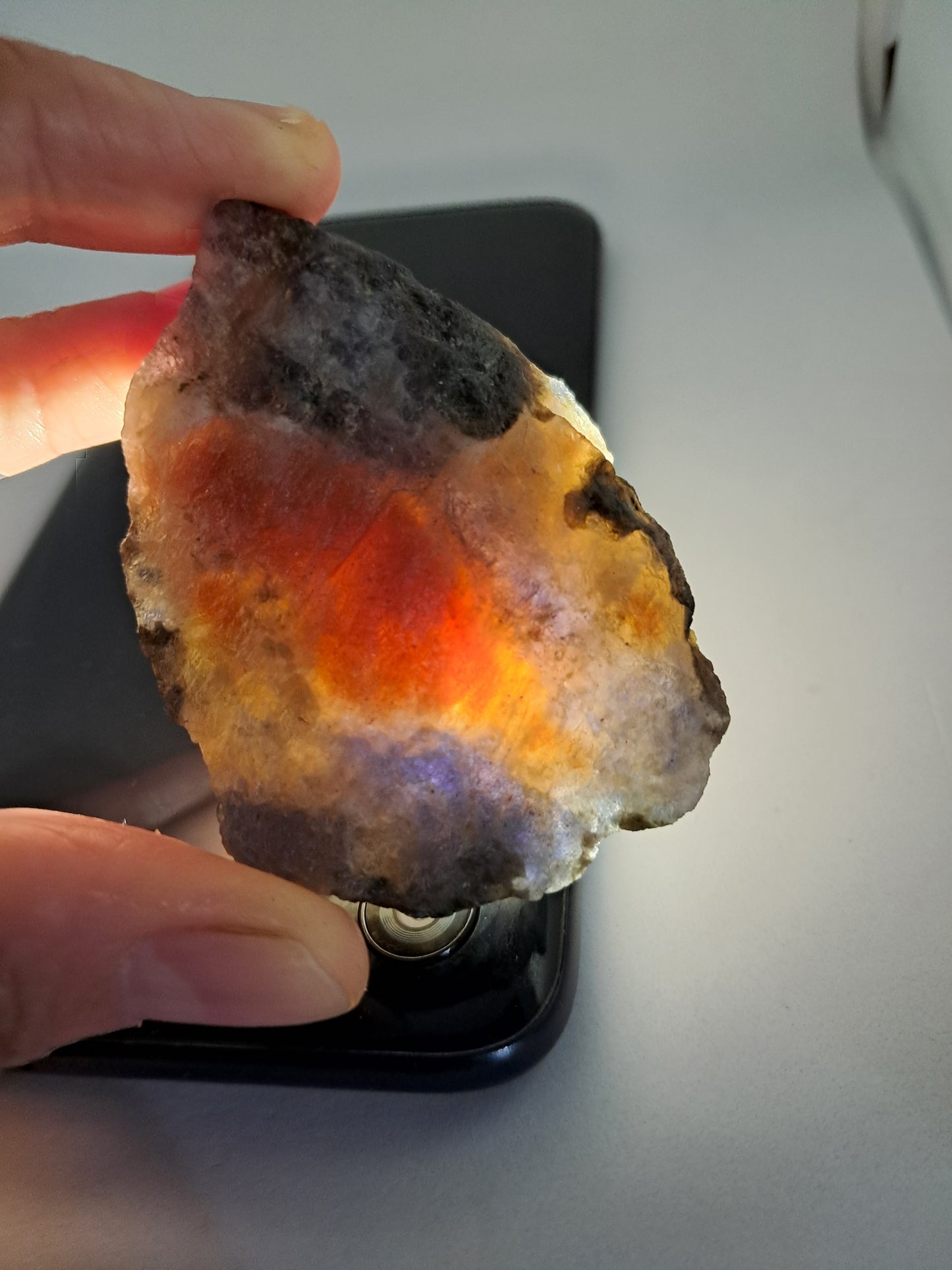 Sunstone with Iolite (Non-precious stone) #SI6