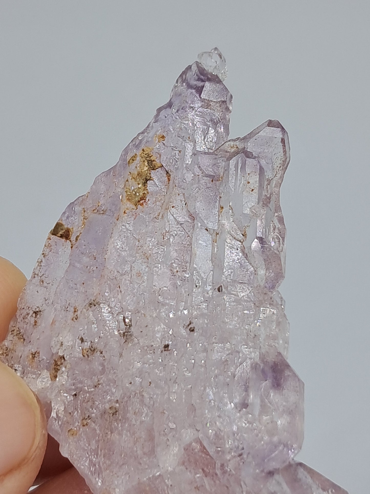 Amethyst Scepter Cluster (Karur) Super Seven Quartz Crystal | Natural Stone | Mineral Specimen #KA10