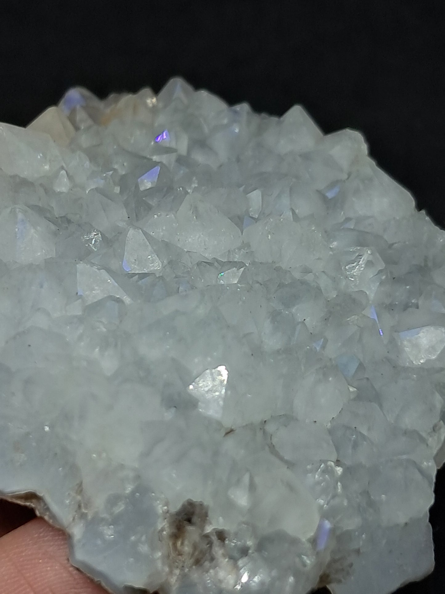 Iris Quartz (Anandalite) *high iridiscence* (Non-precious stone) #AQ14